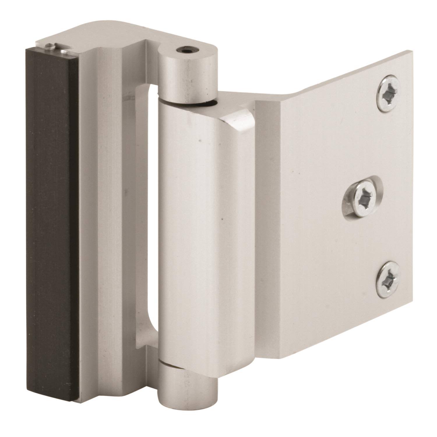 Prime Line U 10827 Entry Door Stop Door Blocker, Satin Nickel