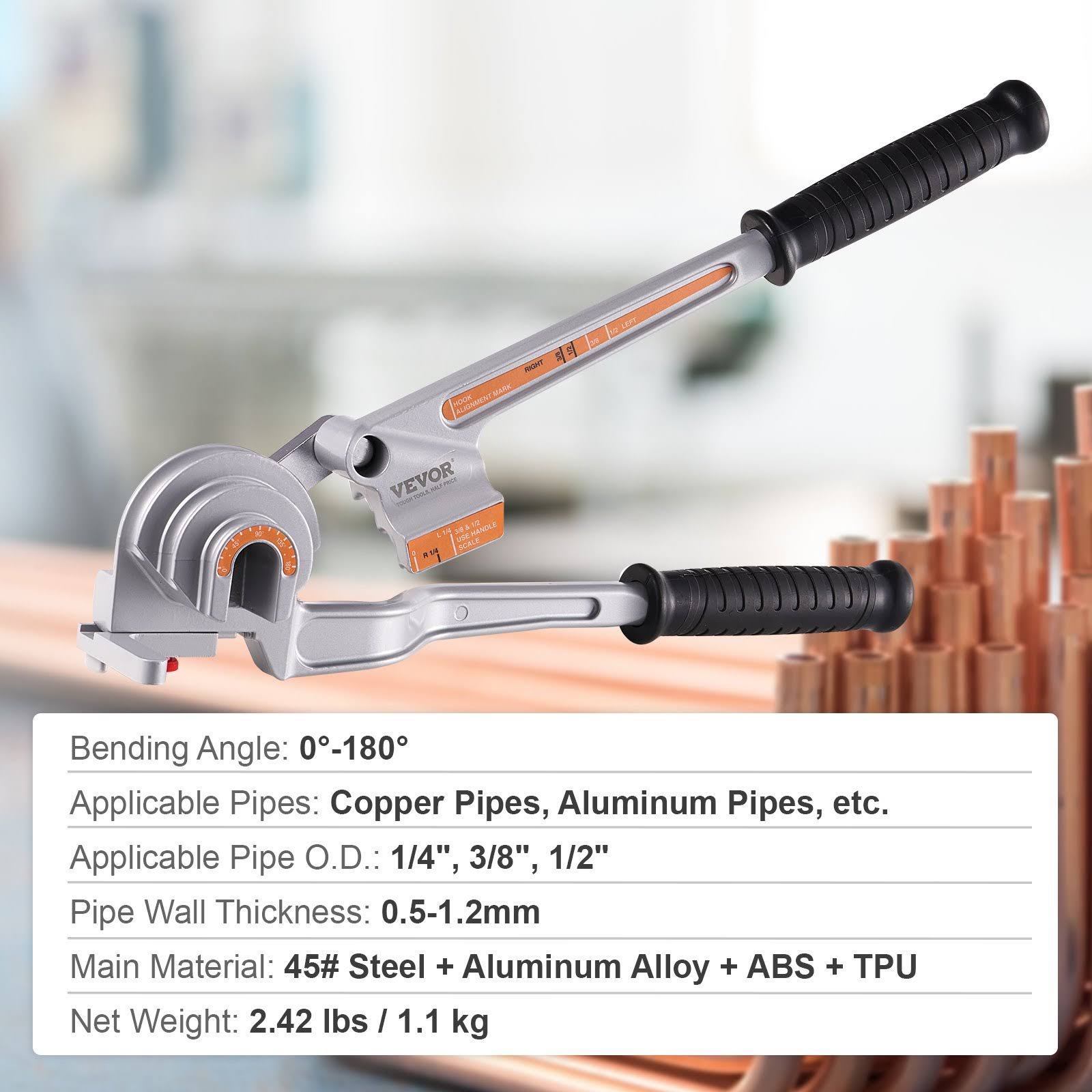 VEVOR Pipe Tube Bender 1/4