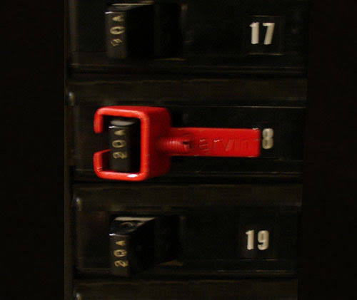 Garvin Red Universal Breaker Lock Out Device (UBL1-RED)