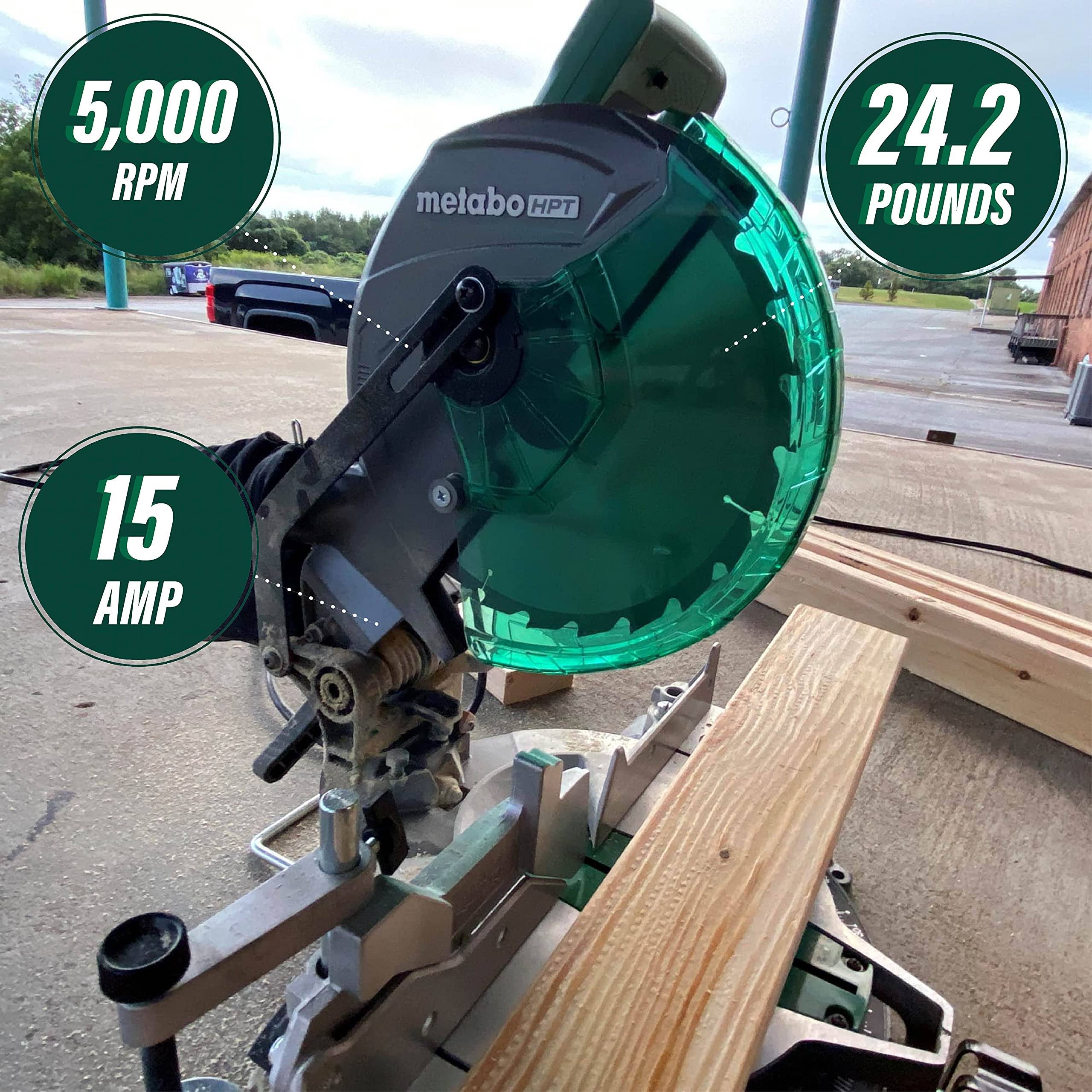 Metabo HPT 10 in. 15-Amp Compound Miter Saw