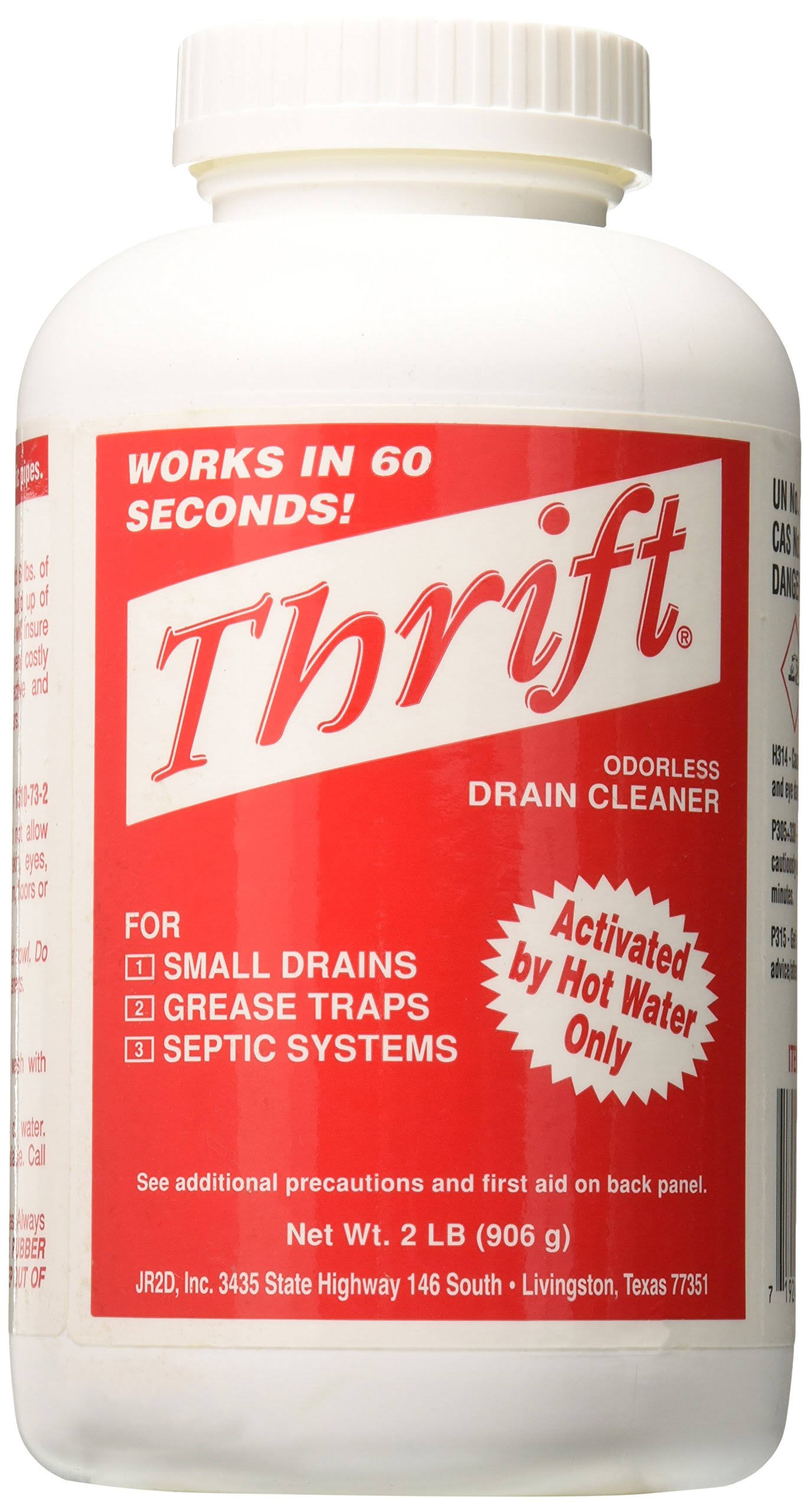 Thrift Marketing Gidds-ty-0400879 Drain Cleaner 2 lb