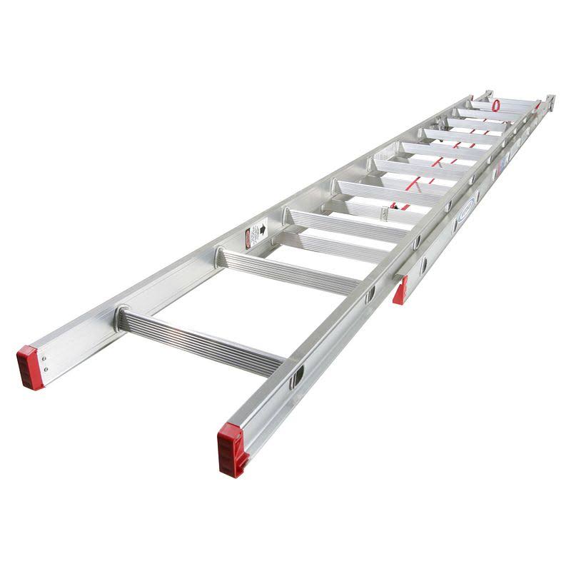 Werner 24-ft Aluminum 200-lb Type III Extension Ladder D1124-2