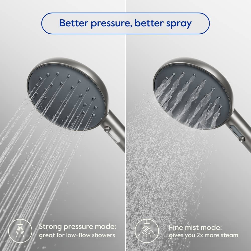 Hai- Smart 1.8 GPM Handheld Showerhead- Rose Quartz