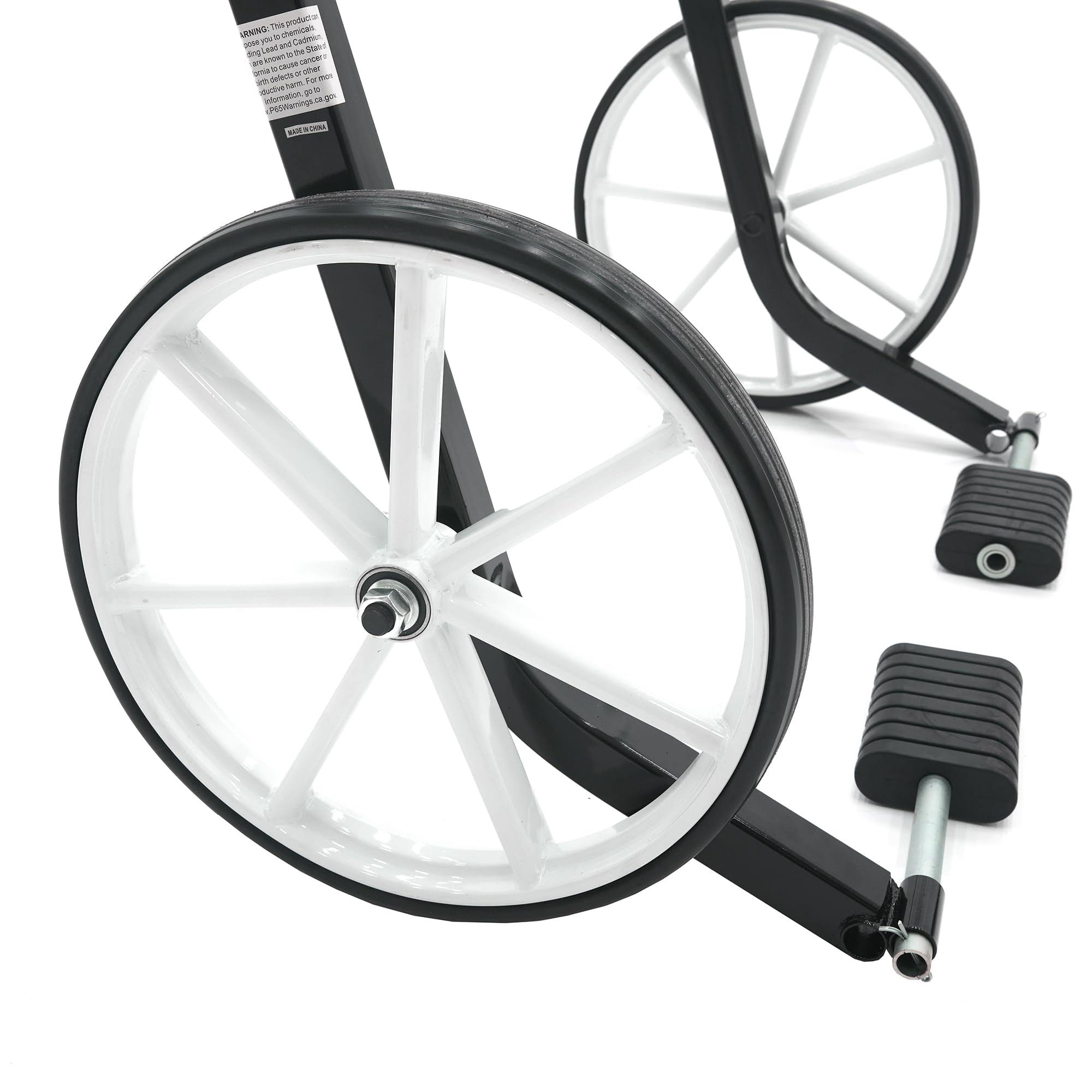 Black Ice SNO-1509 Snowmobile Dolly Cart, Hoist & Lift with Large Pneumatic Wheels