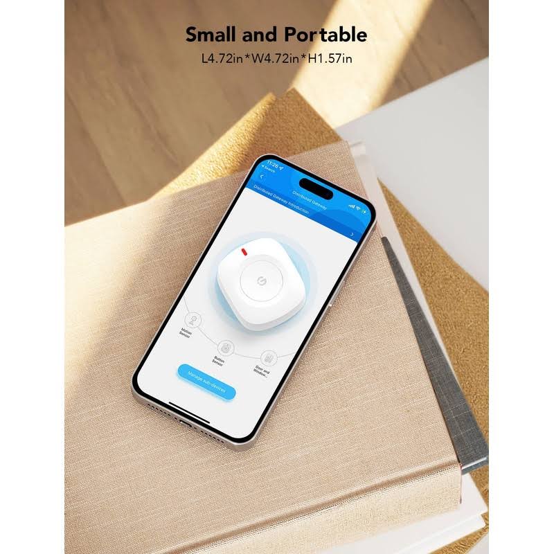 GoveeLife Wireless Mini Smart Button Sensor, Group Control Multiple Devices, Versatile Control Button, Battery Powered, Supports Most Govee Smart