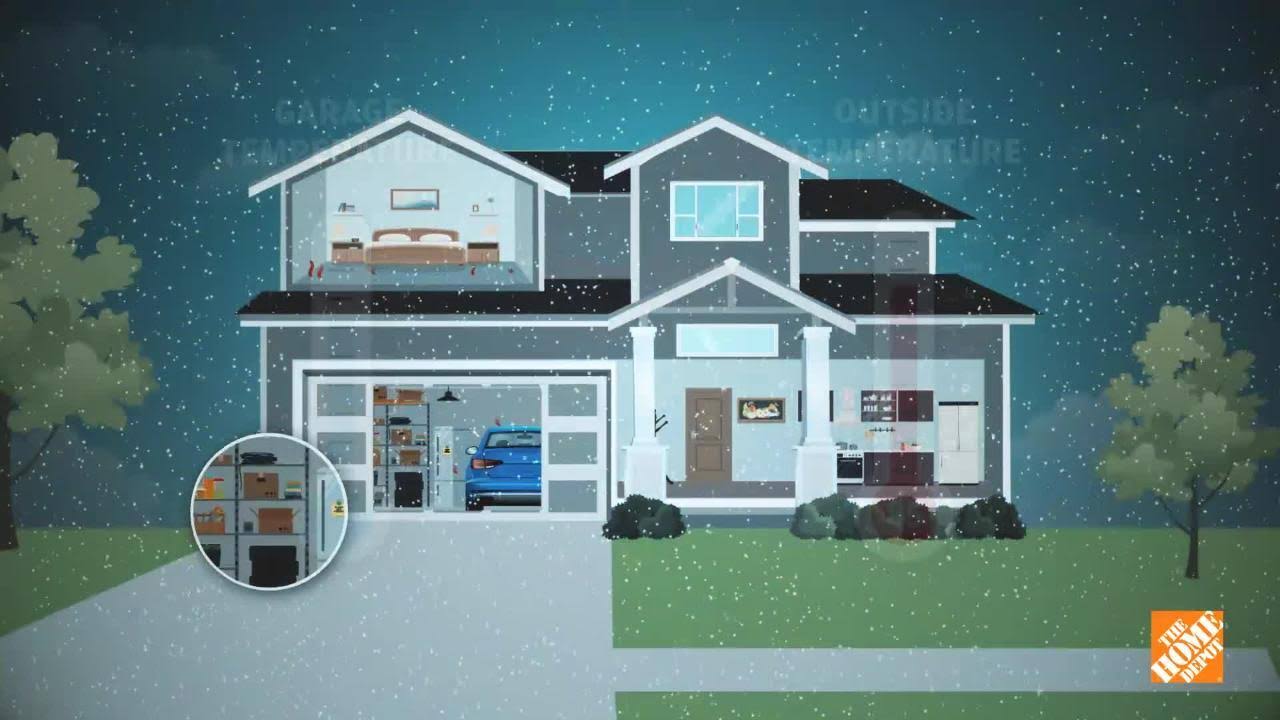 Clopay Classic Collection 16 ft. x 7 ft. 12.9 R-Value Intellicore Insulated Solid White Garage Door 111158