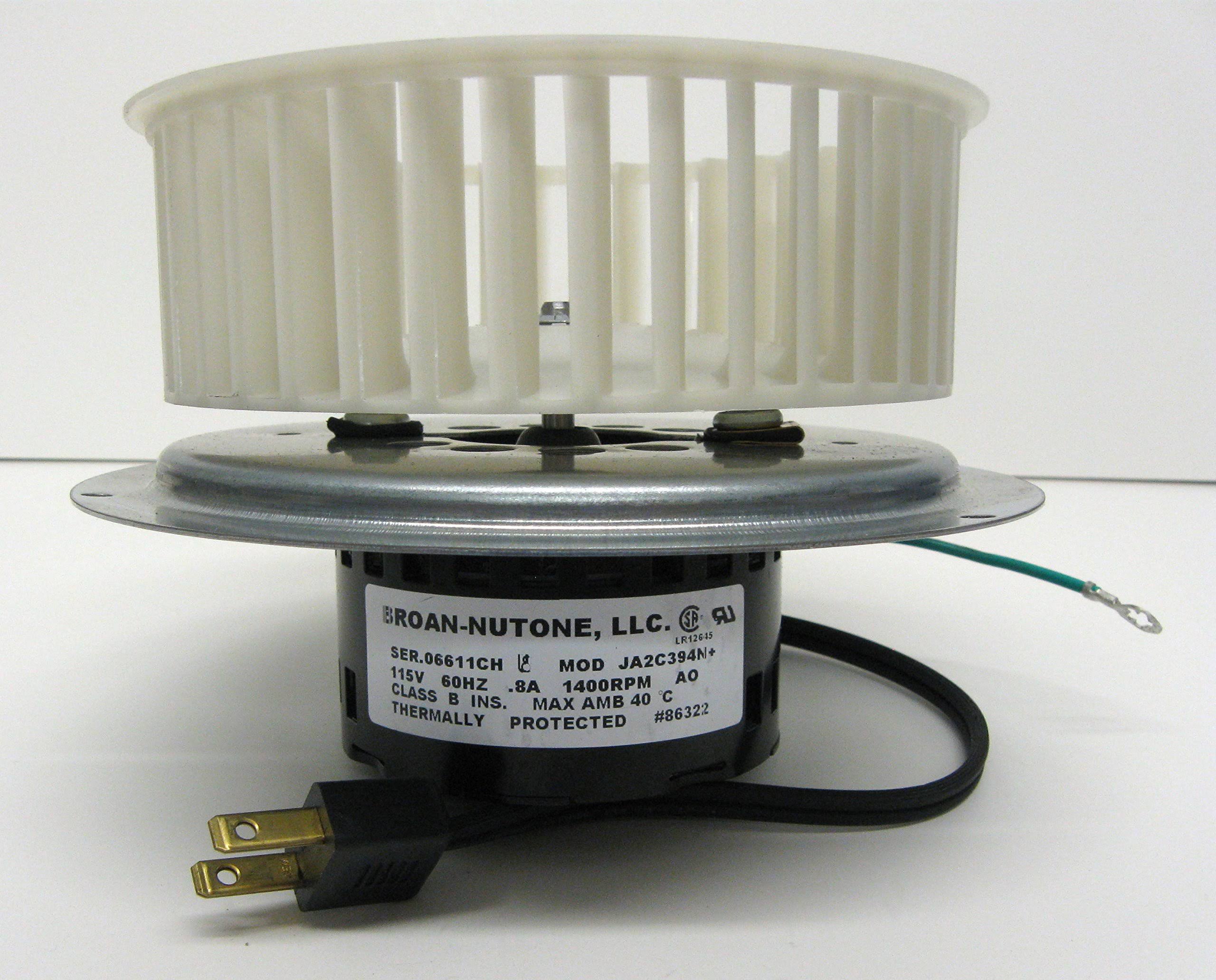 Nutone 0696B000 Motor Assembly for QT100 and QT110 Series Fans