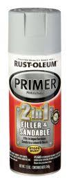 Rust-Oleum Automotive 12 oz. Gray 2 in 1 Filler & Sandable Primer Spray 260510