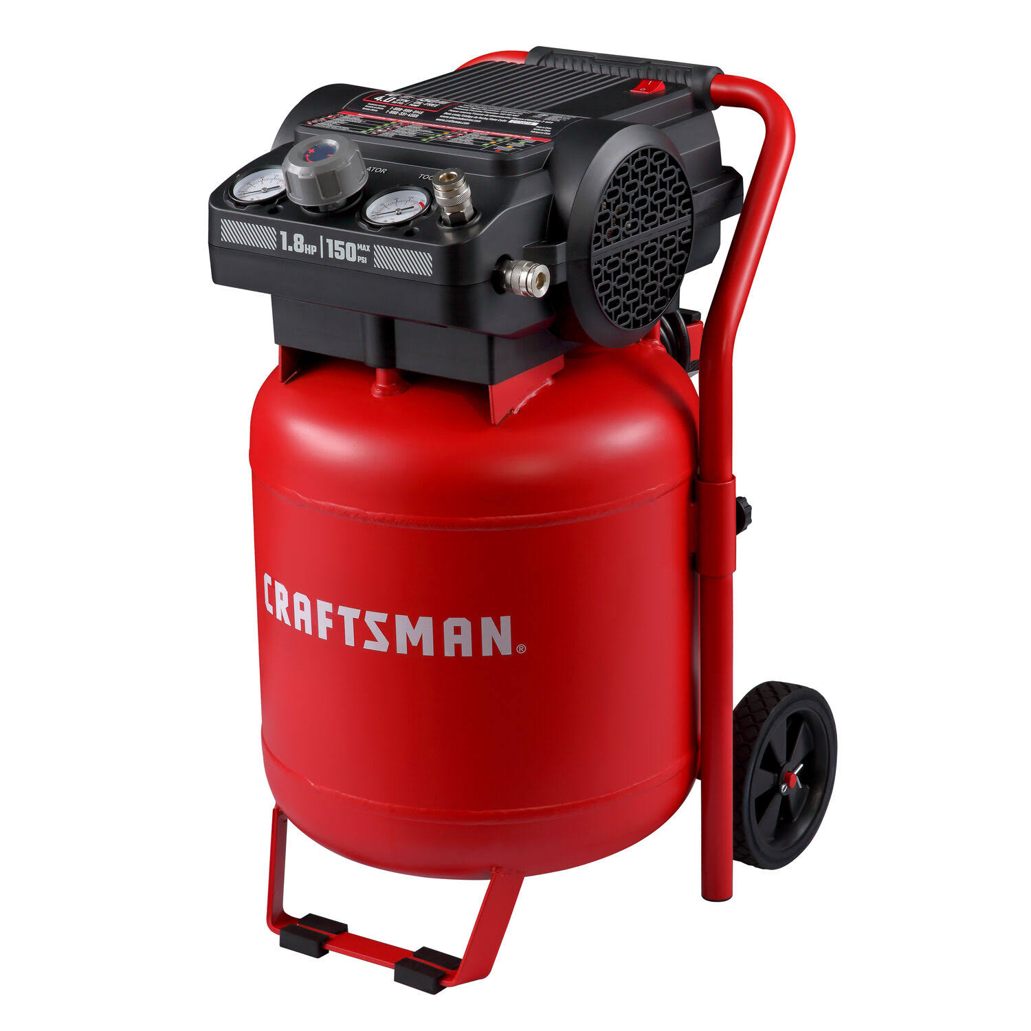 Craftsman 10 Gal Vertical Portable Air Compressor 150 PSI 1.8 HP