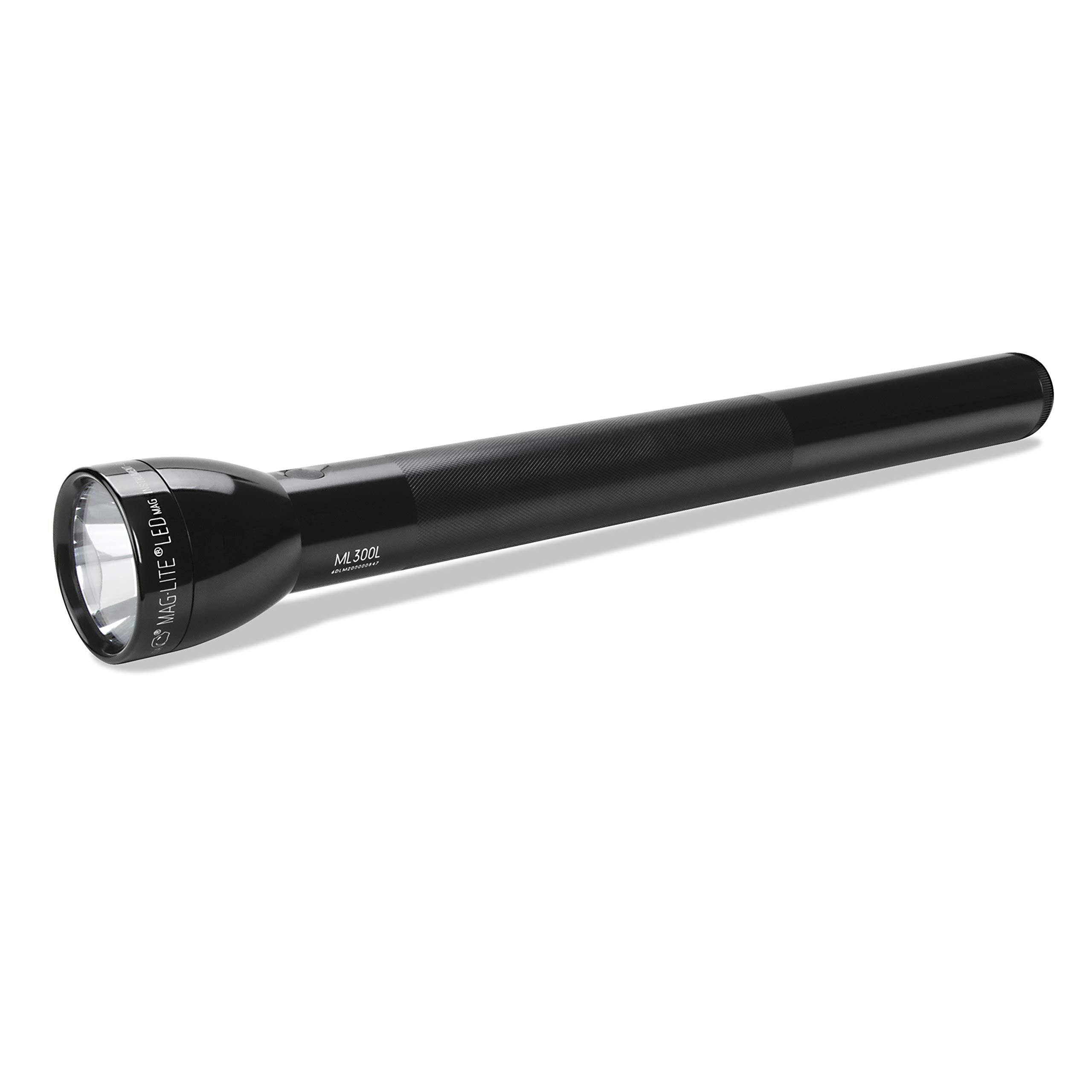 Maglite 6-D Cell LED Flashlight- Black