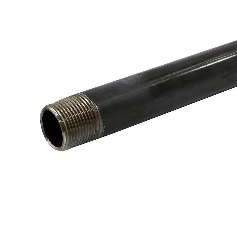 The Plumber's Choice 3/4 in. x 18 in. Black Steel Pipe, Galvanized