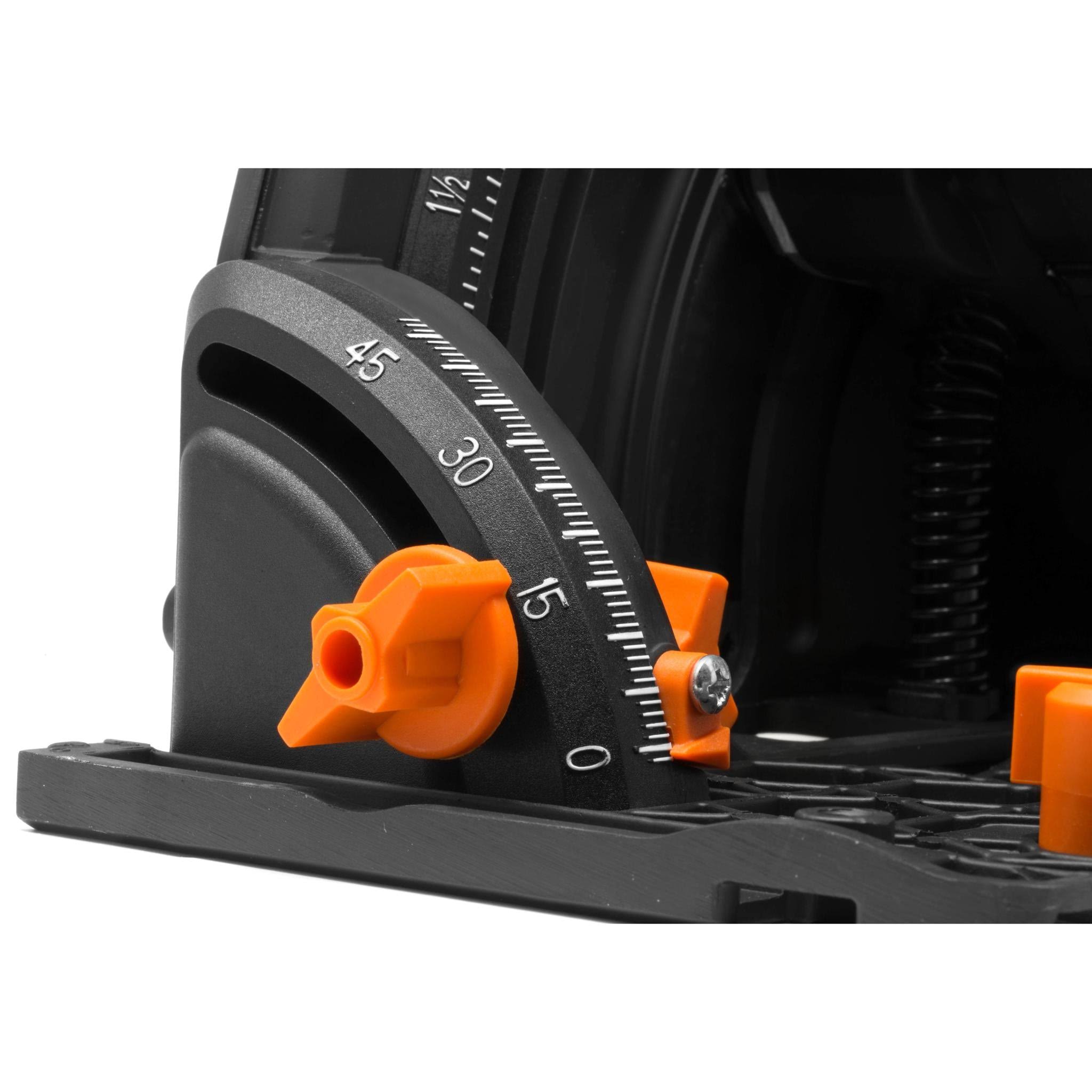 WEN 12 Amp 7-1/4 in Variable Speed Plunge Cut Circular Track Saw