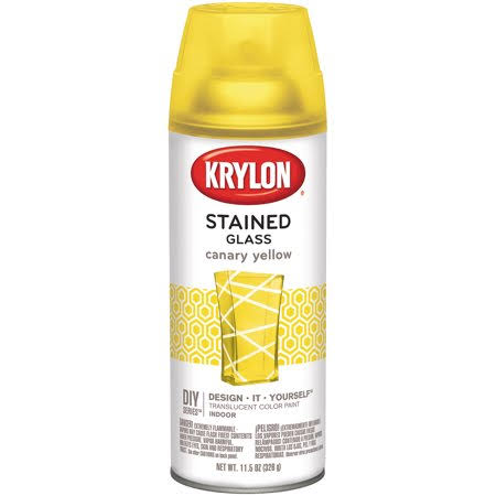 Krylon Stained Glass Paint 11.5oz Cranberry Red