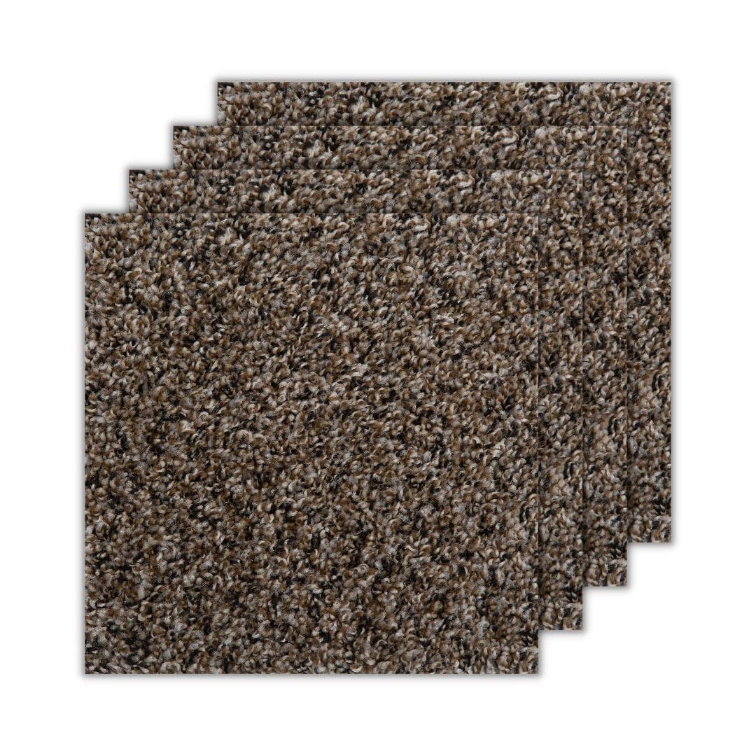 Smart Squares in A Snap Premium Made in The USA Carpet Tiles 18x18 inch, Soft Padded, Seamless Appearance, Peel and Stick for Easy DIY Installation
