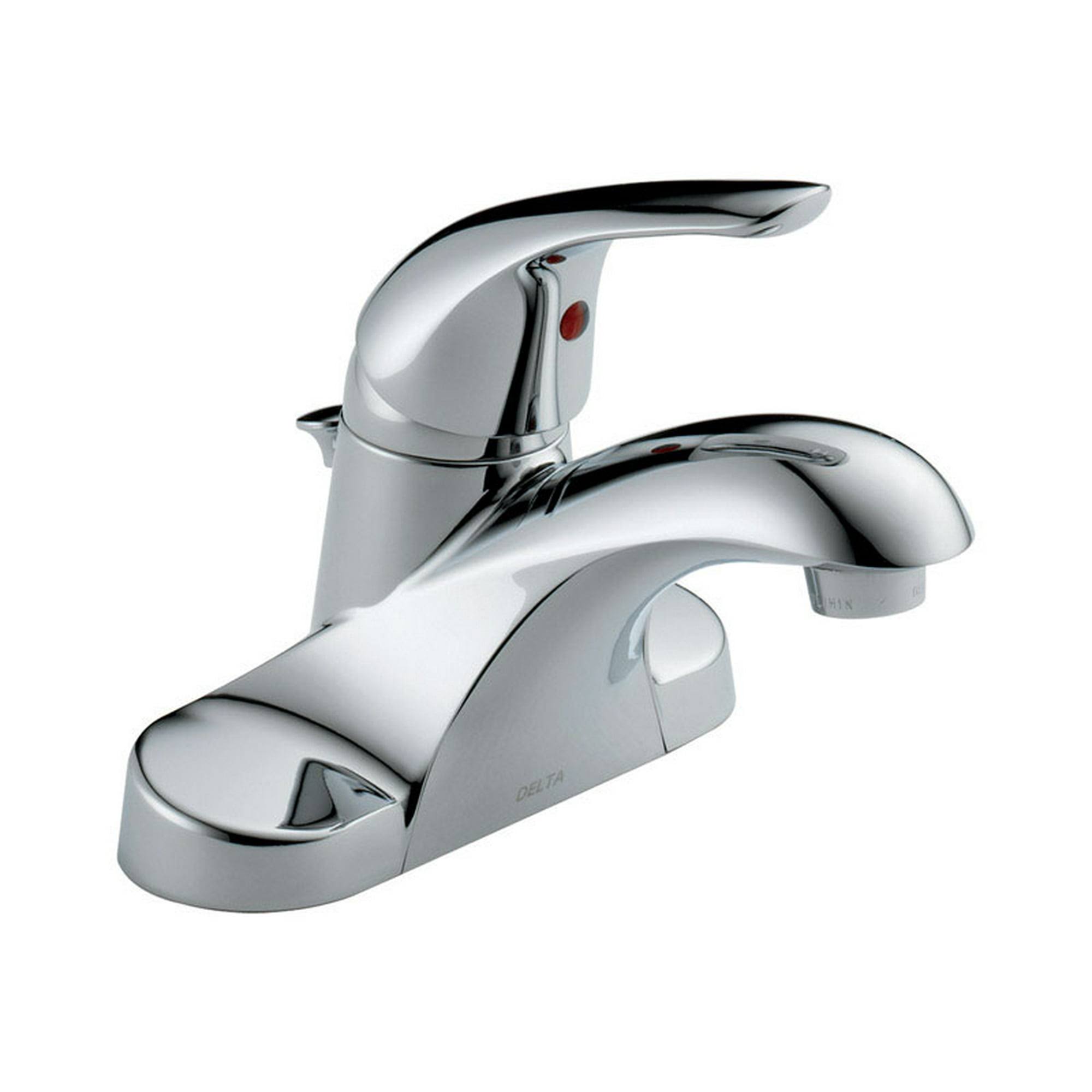 Delta B510LF-PPU-ECO 4 in. Centerset Single-Handle Bathroom Faucet in Chrome