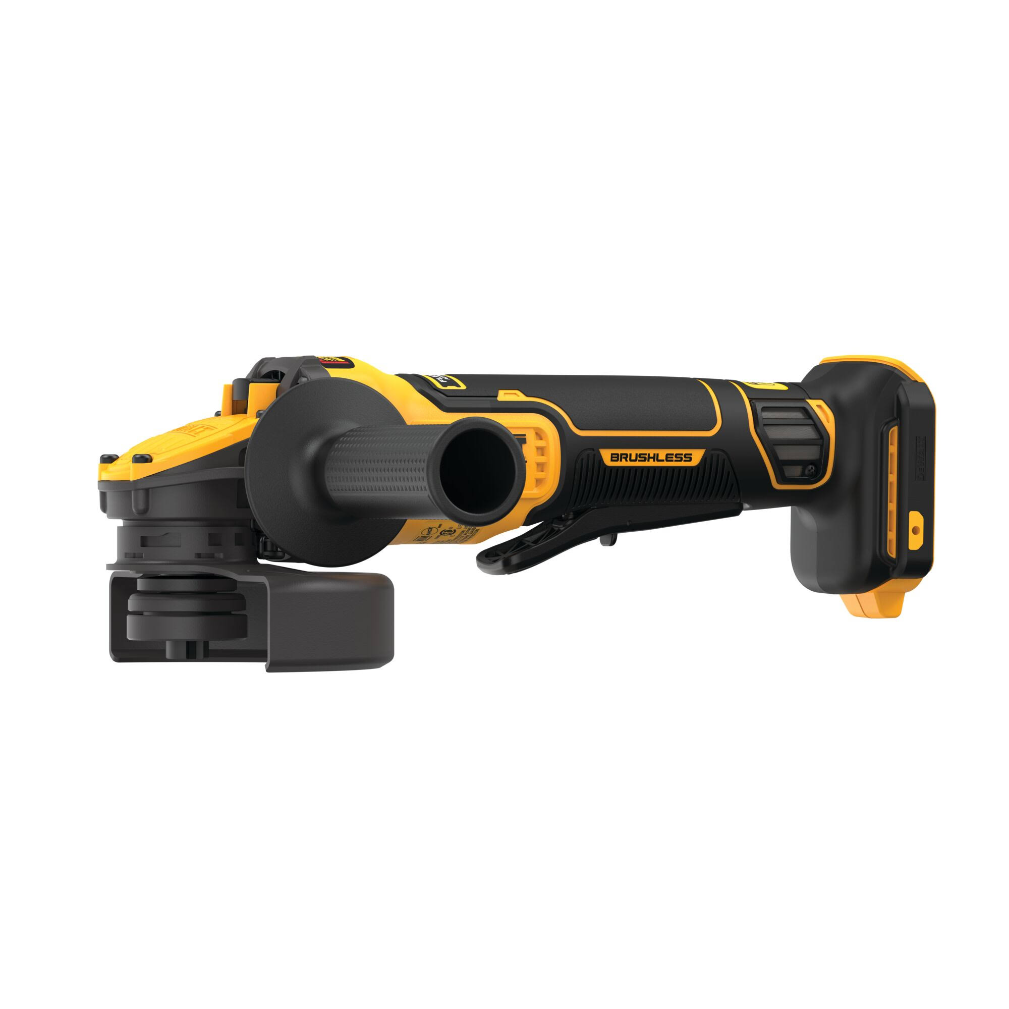 DeWalt DCG416B 20V Max FLEXVOLT Advantage Brushless 4-1/2 in.- 5 in. Paddle Switch Angle Grinder (Tool-Only)