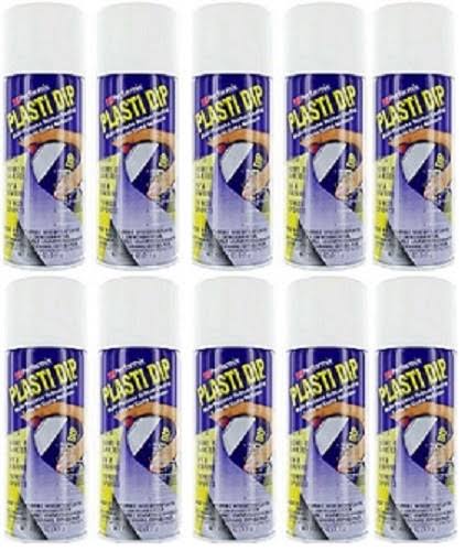 Performix Plasti Dip 11207 White Rubber Spray 4 Pack