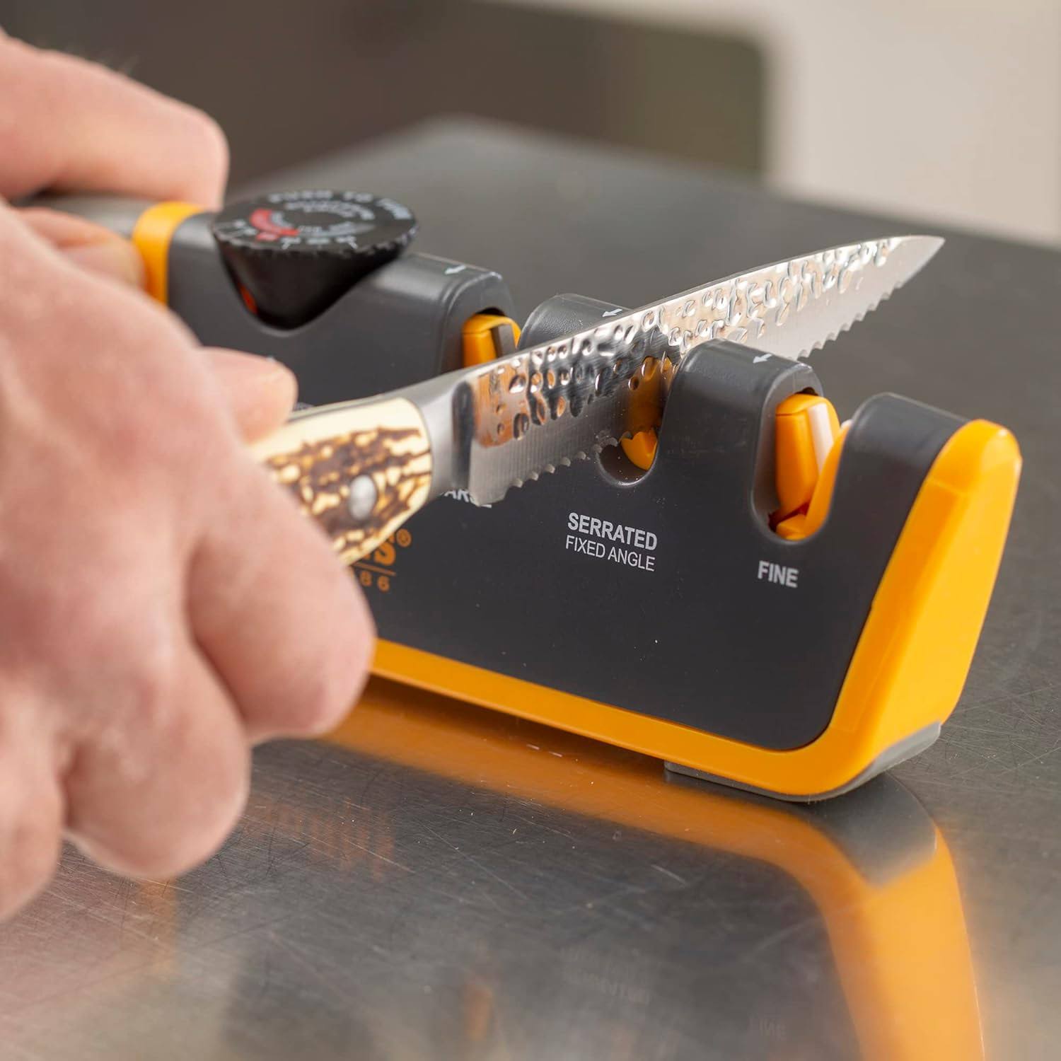Smith's Adjustable Manual Knife Sharpener