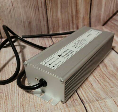 AXLHNITI LED Driver 120W 12V DC Low Voltage Output, Waterproof IP67 LED Power Supply,LED Transformer with 3-Prong Plug 3.3 Feet Cable