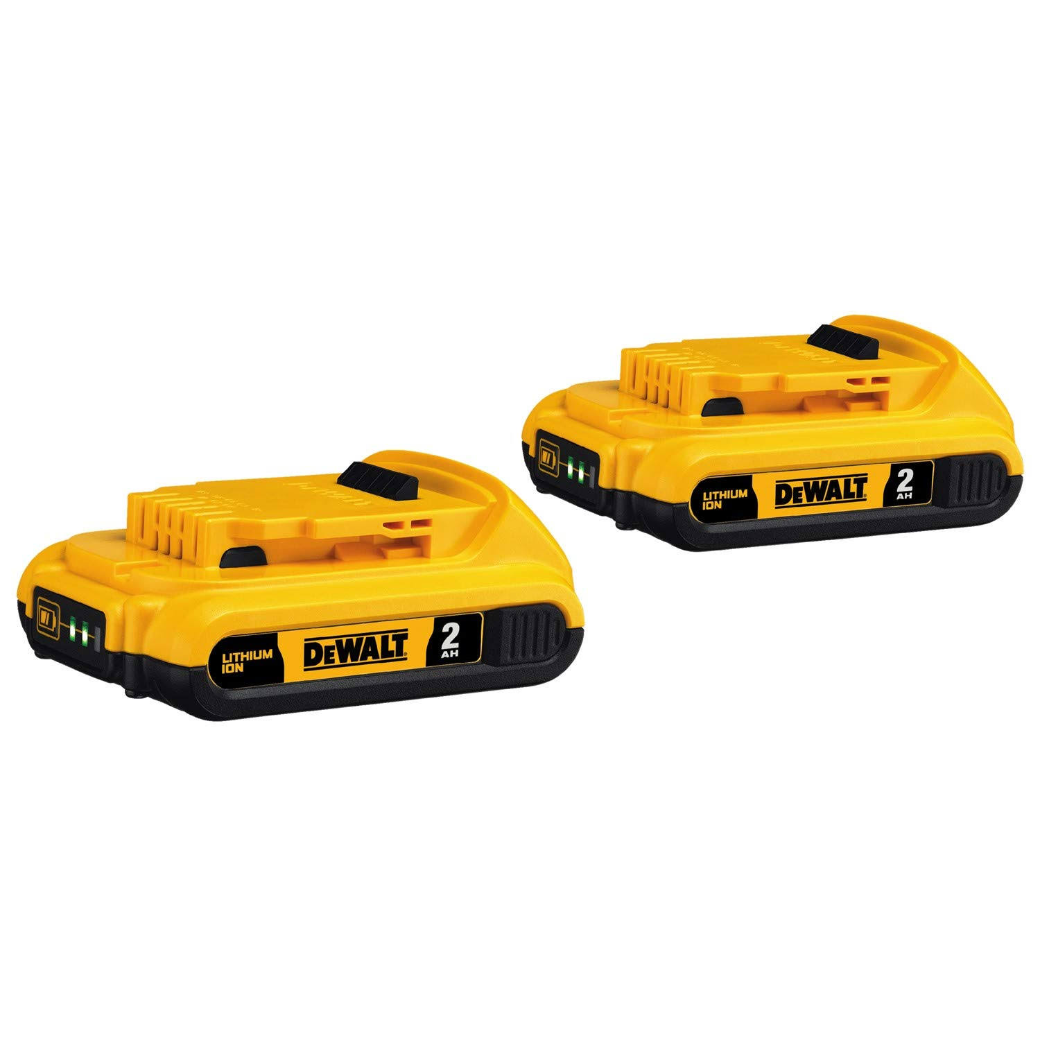 DeWalt DCB203-2 20V Max Compact XR Li-ion Compact Battery, 2-Pack