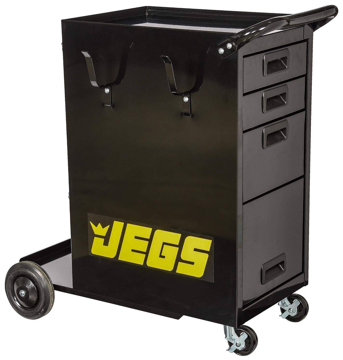 JEGS 81641 Welding Cart w/Drawers 286 lb. Capacity