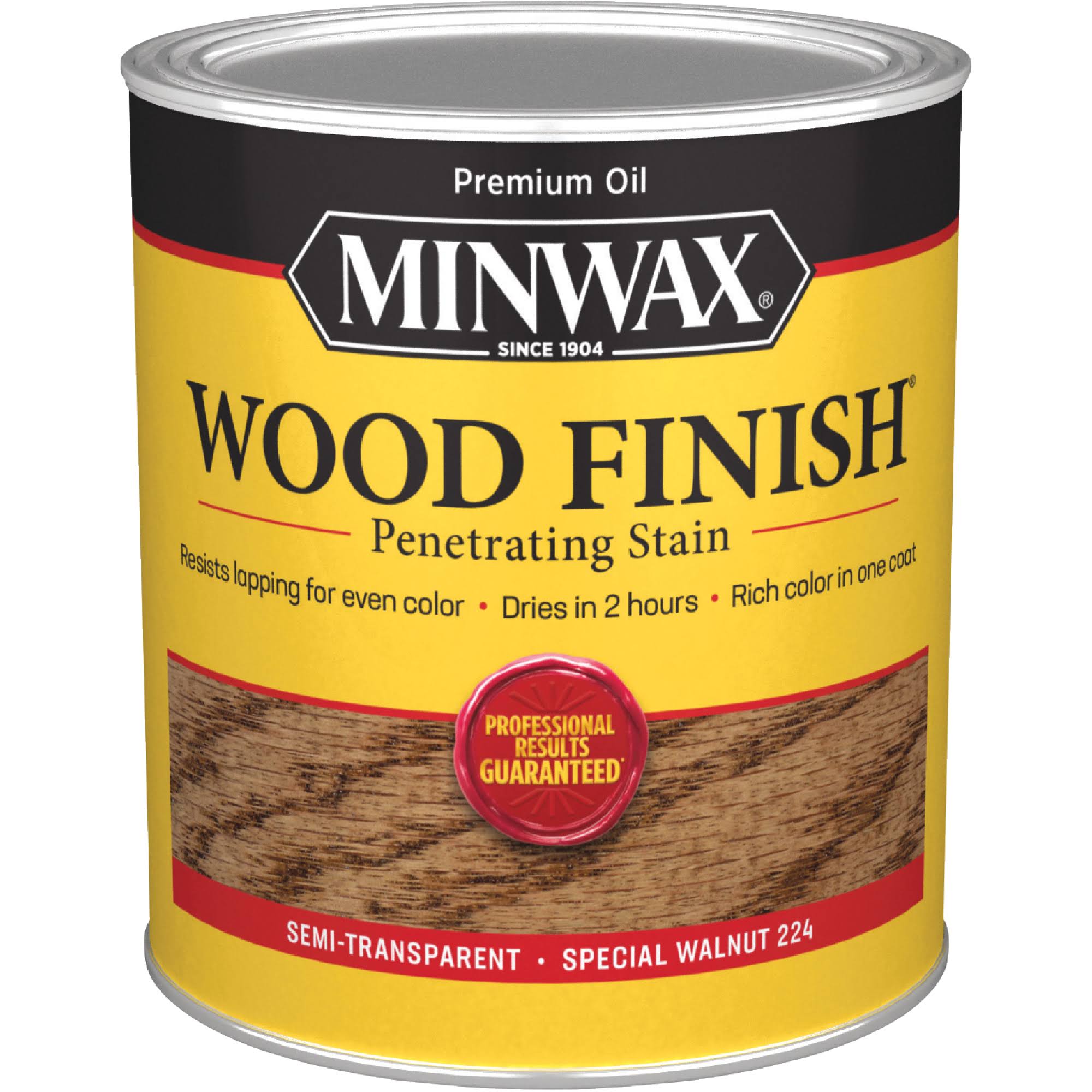 Minwax Wood Finish Stain- 1 qt- Special Walnut