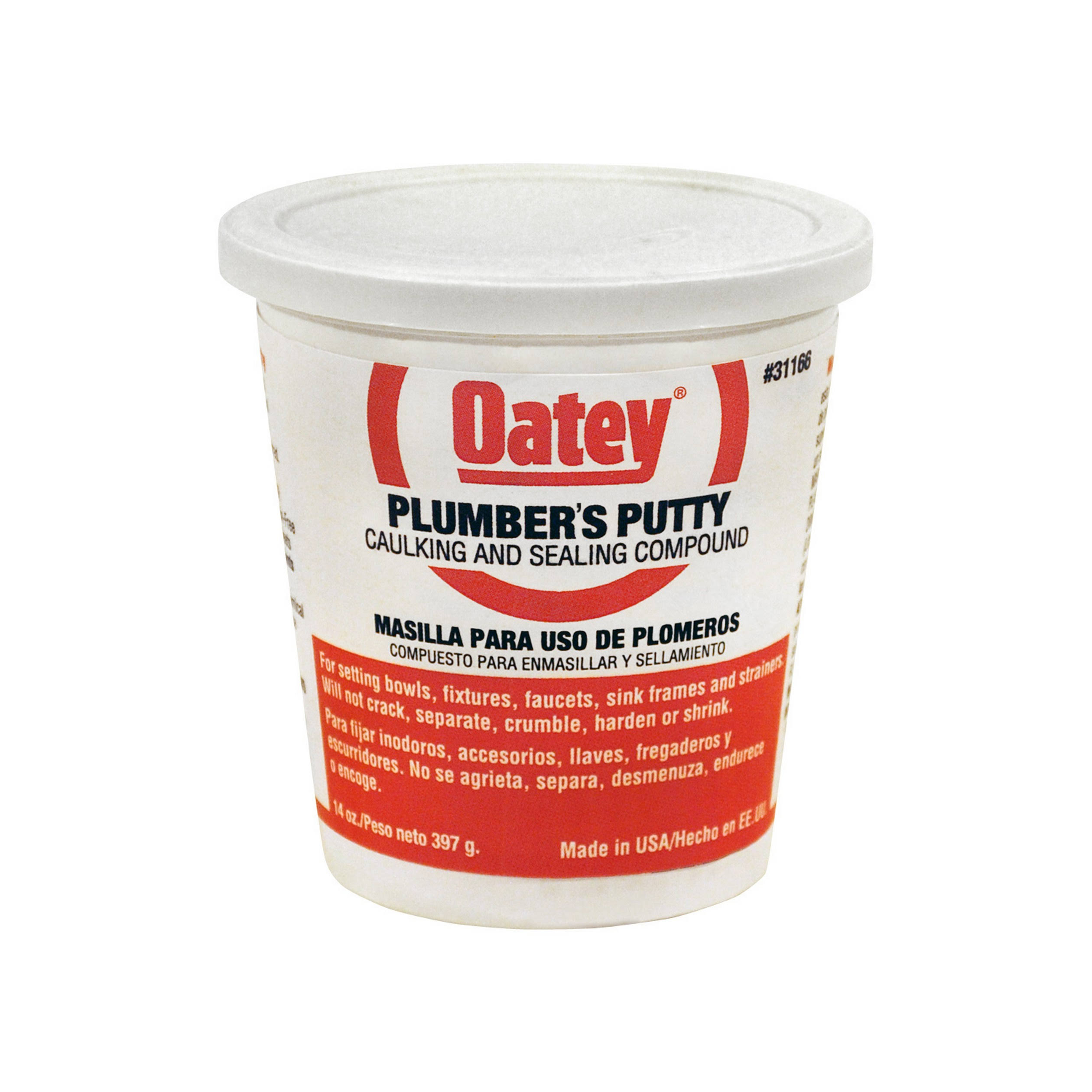 Oatey Plumber Putty 14 oz