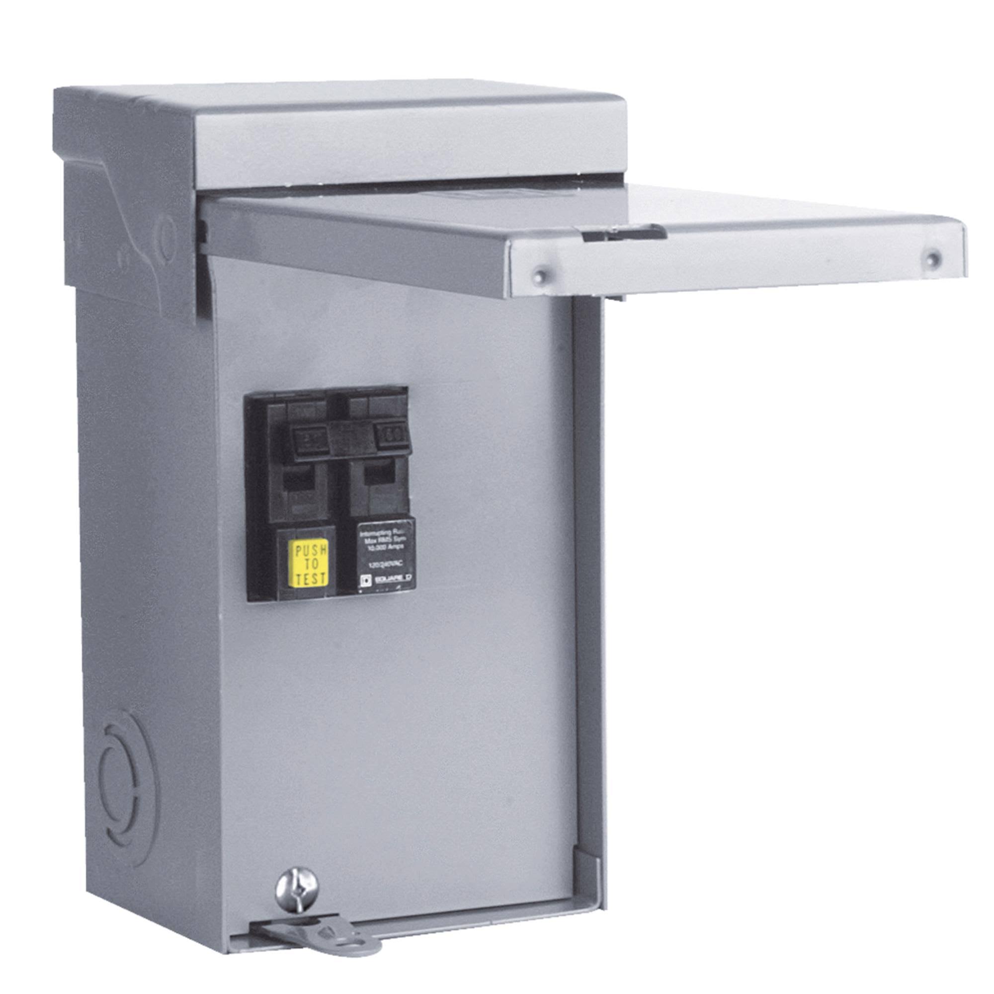 Square D Homeline Spa Panel Main Lug Load Center 50