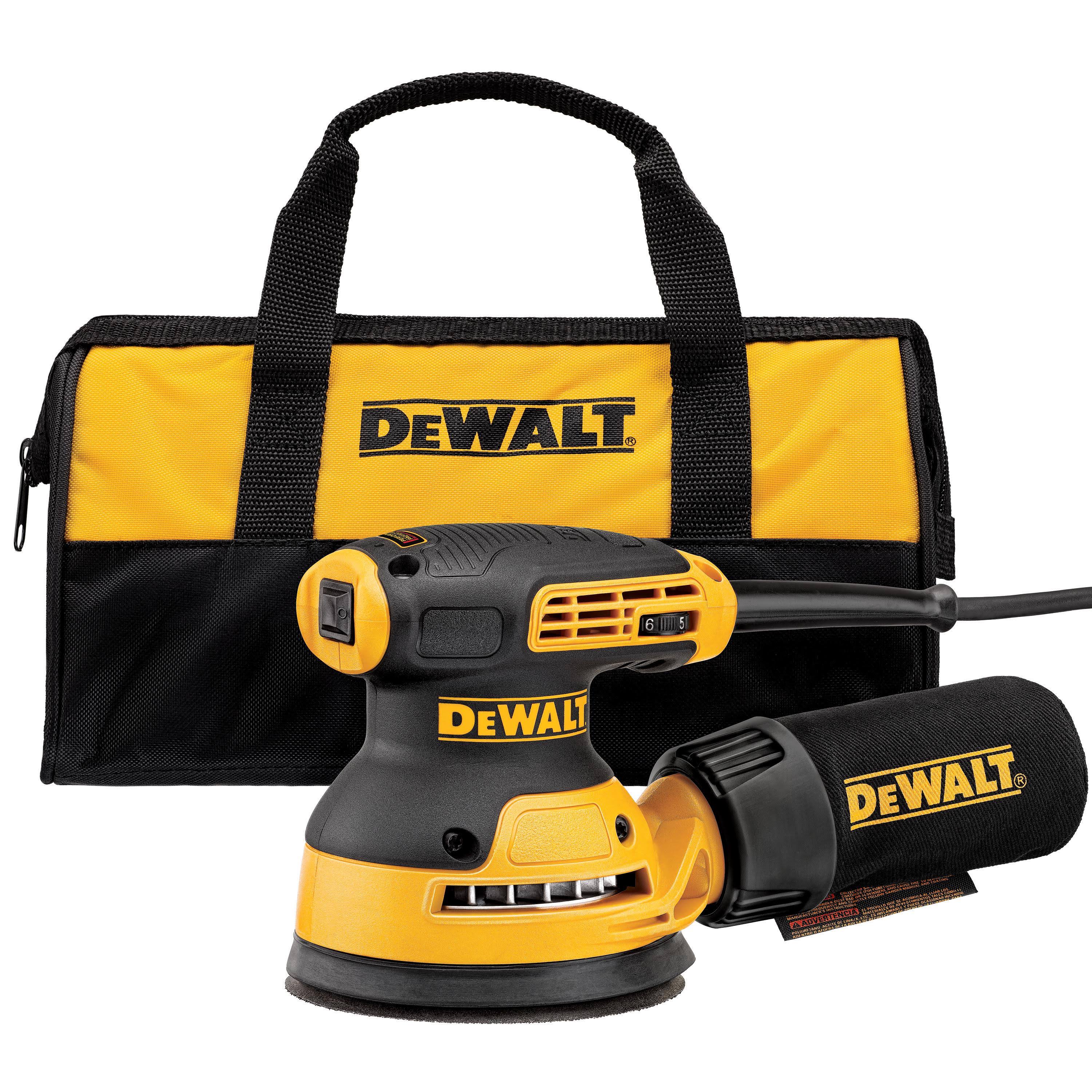 Dewalt Random Orbit Sander Kit, 5 Inches