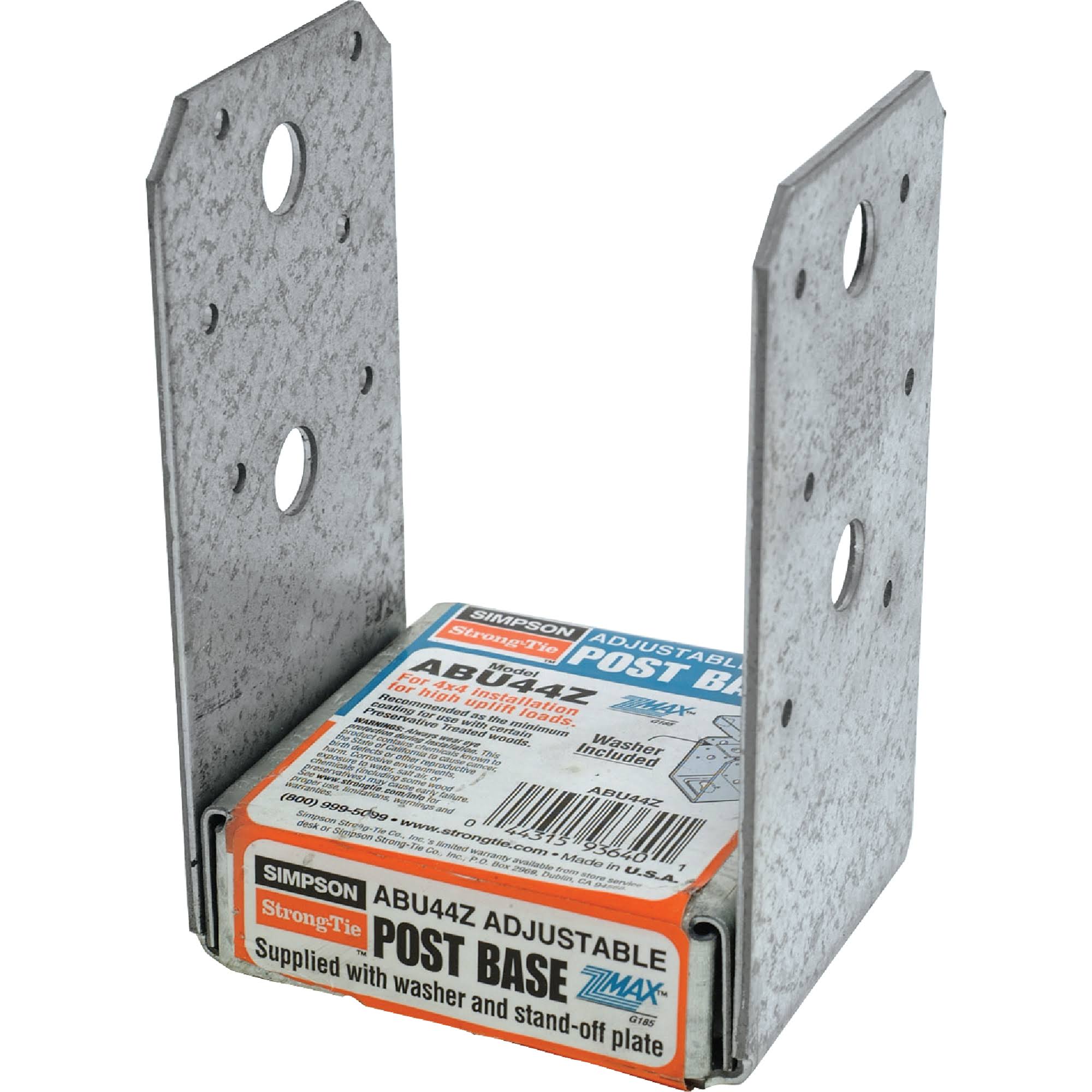 Simpson Strong-Tie Post Base Zmax ABU44Z