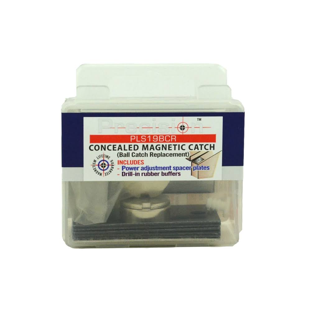 Precision Lock PLS19BCR-SS Ball Catch Replacement Magnetic Catch