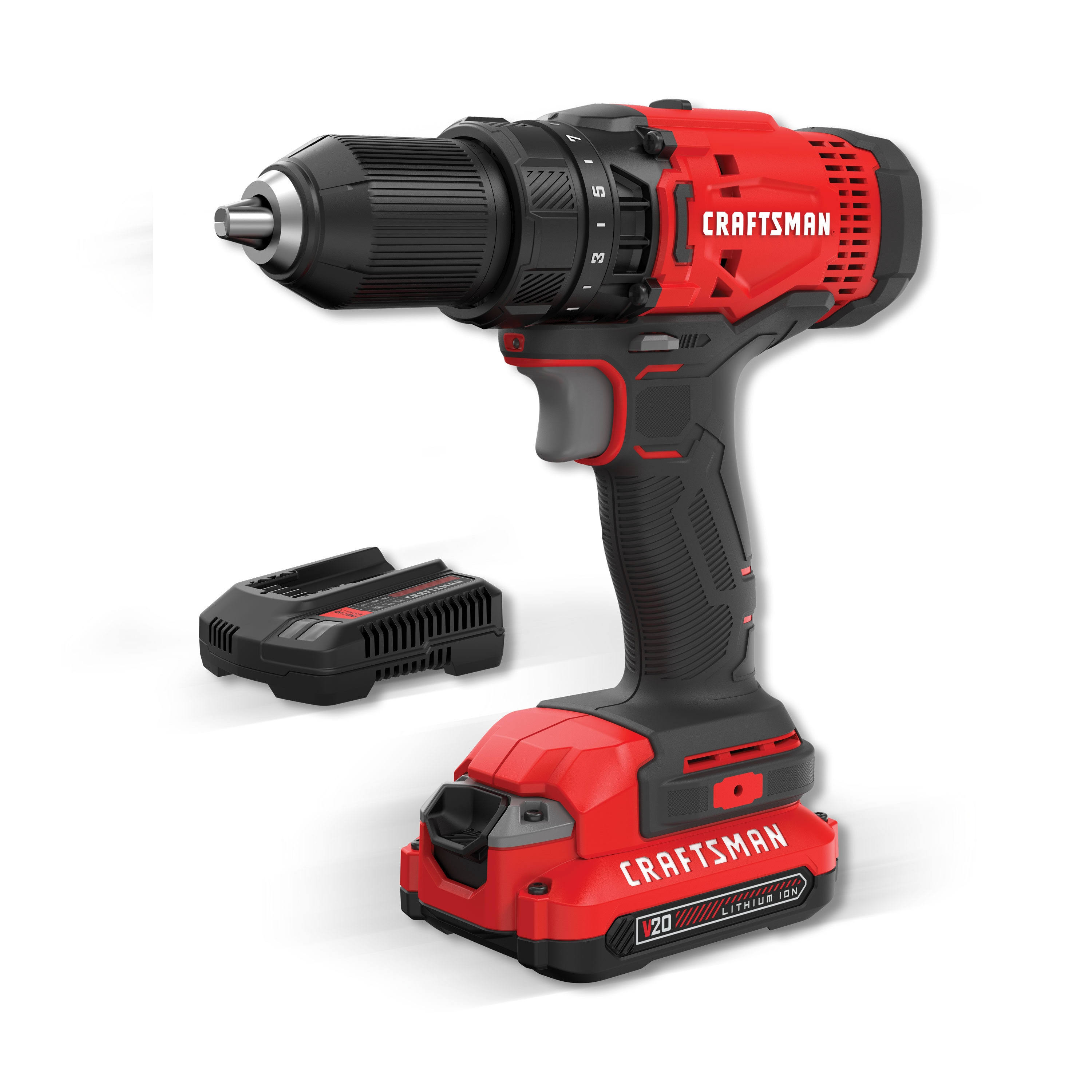 Craftsman Drill/Driver Kit, 1/2 Inches