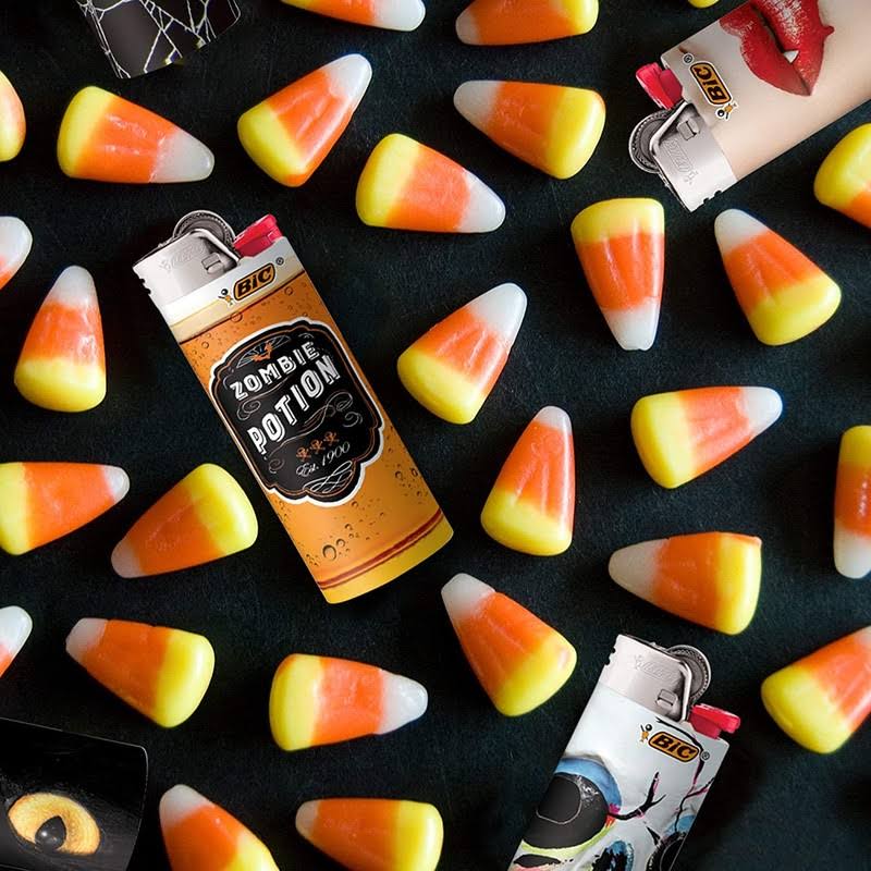 BIC Special Edition Spooky Series Lighters, Set of 8 Lighters