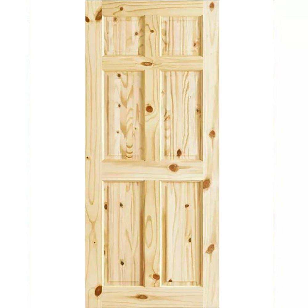 Kimberly Bay Paneled Solid Wood Unfinished Colonial Standard Door