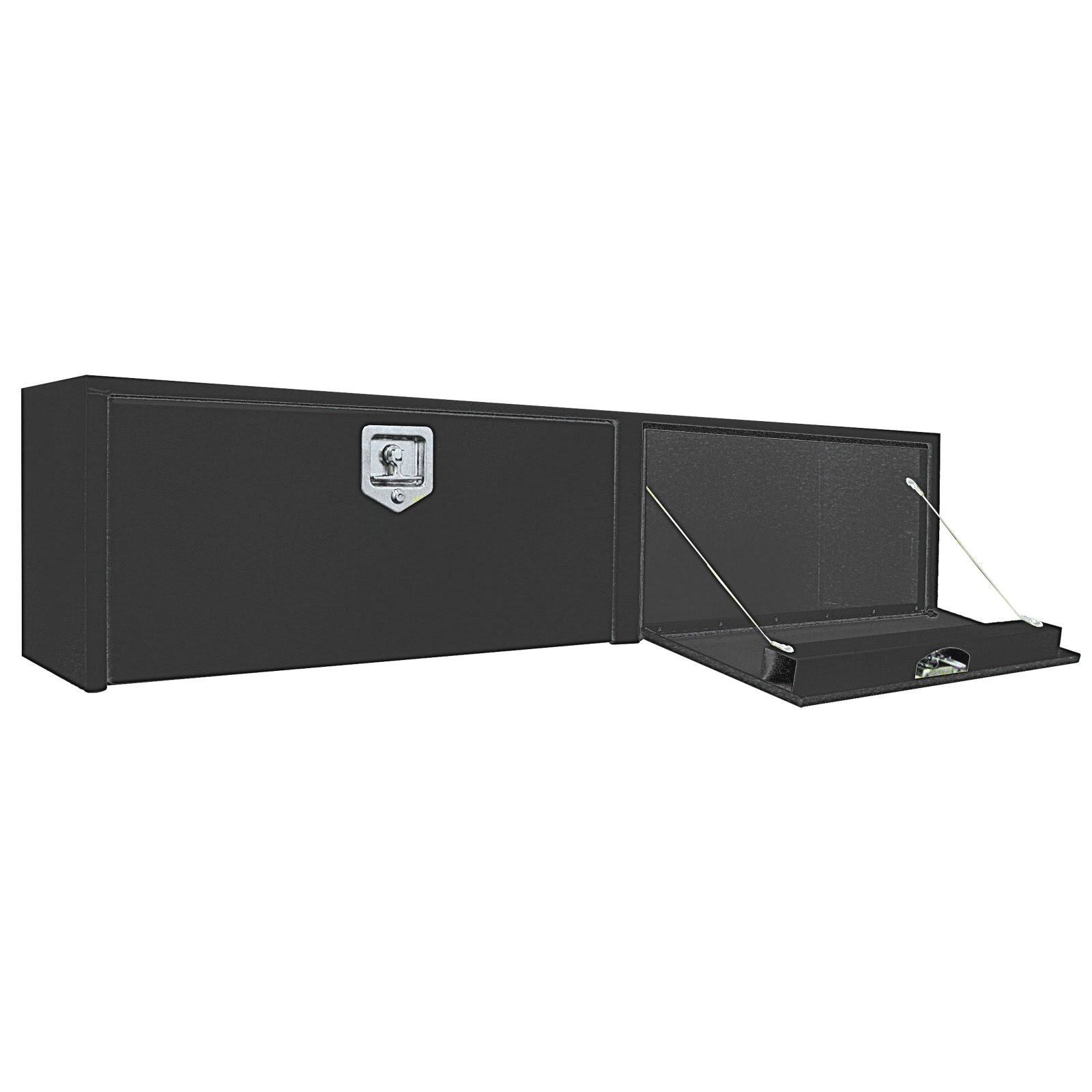 Buyers Products 1702940 16x13x72 inch Black Steel Topsider Truck Box