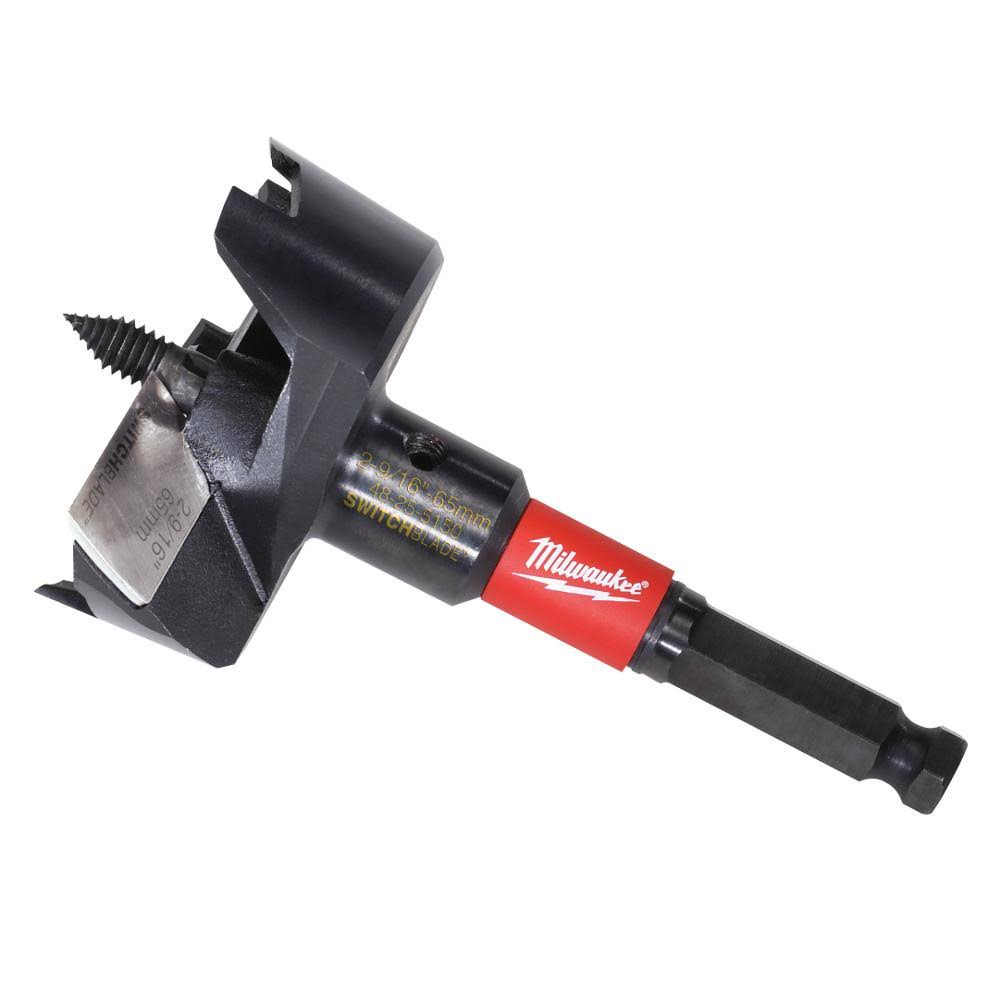 Milwaukee 49-22-5100 5-Piece Switchblade Selfeed Bit Plumber's Kit