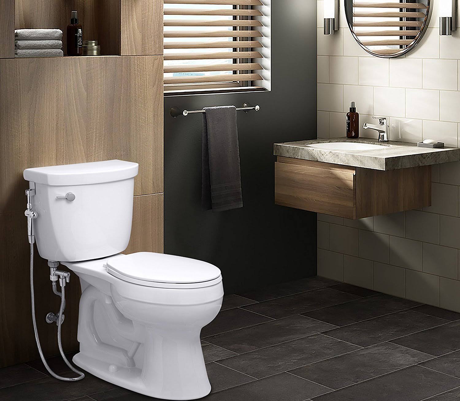 Aquaus 360 Bidet  Dual Ergonomic Thumb Pressure Controls