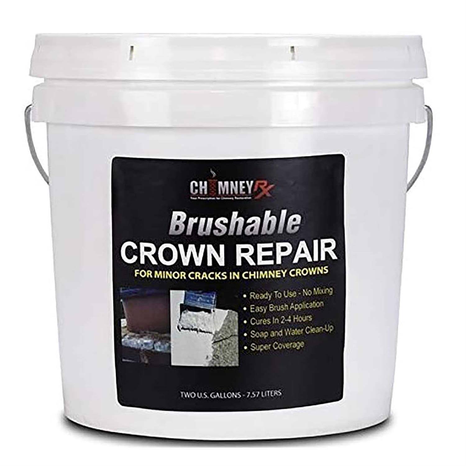 ChimneyRx Brushable Crown Repair 2 Gallon