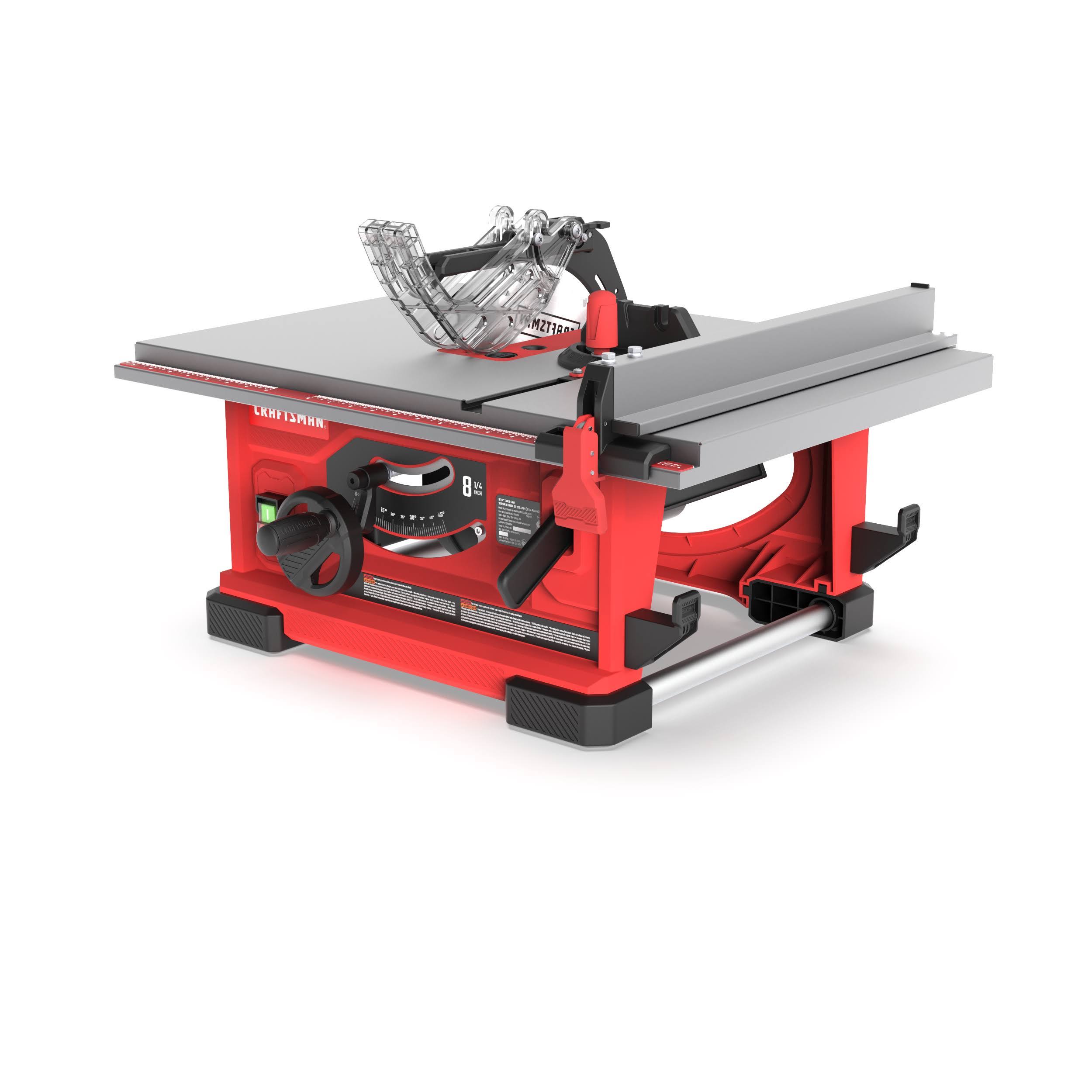 Craftsman 8.25-in 13-Amp Portable Benchtop Table Saw | CMXETAX69434510