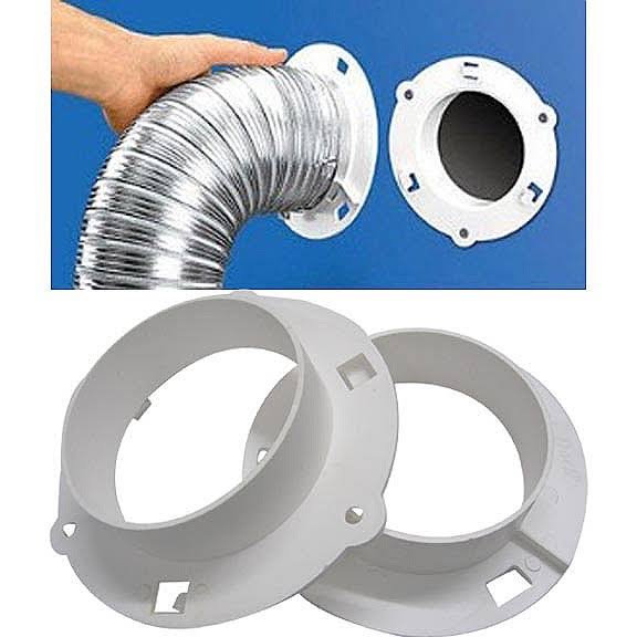 Dryer Dock 5000-1 Quick Connect Dryer Vent, White