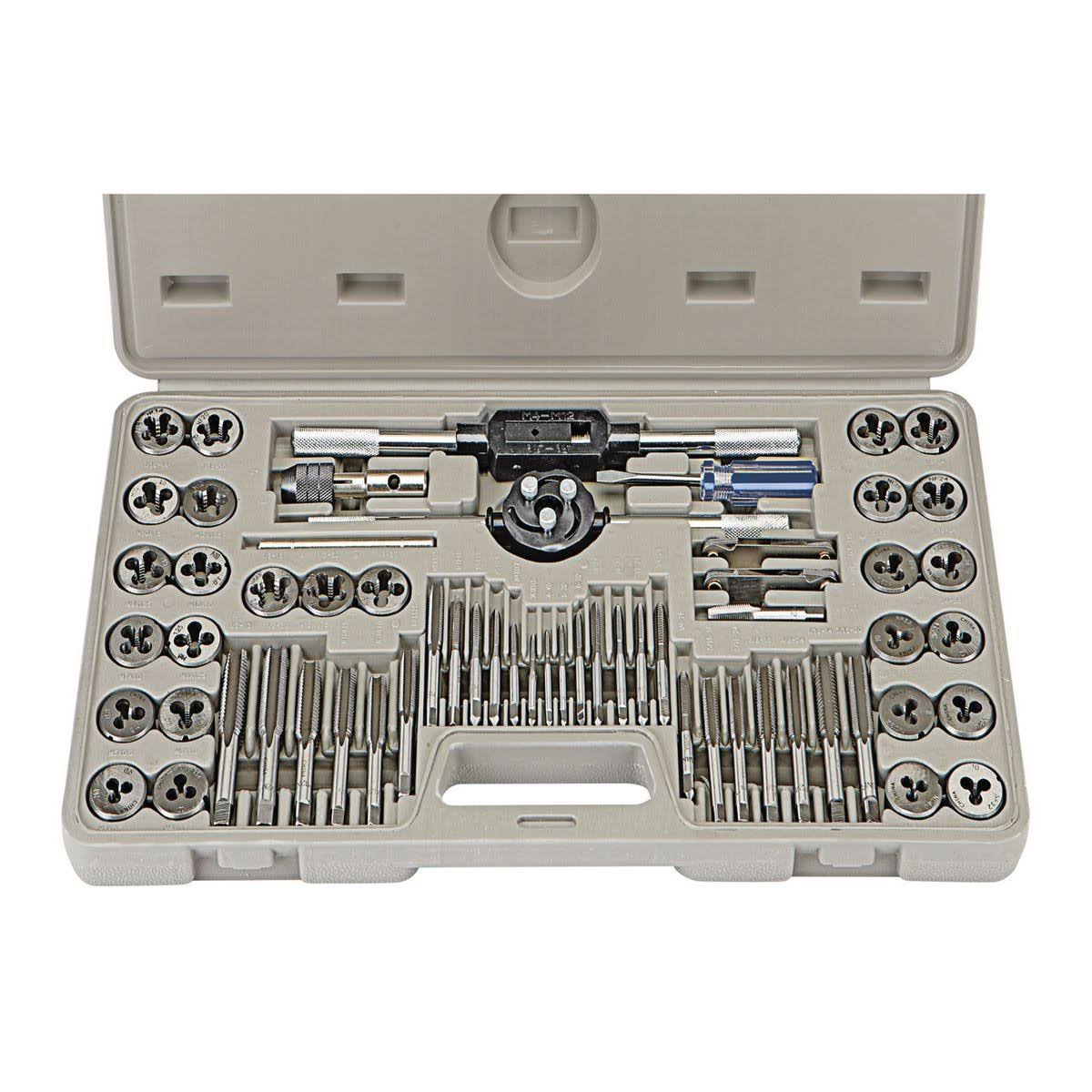 Pittsburgh 60366 60 PC SAE Metric Tap and Die Set