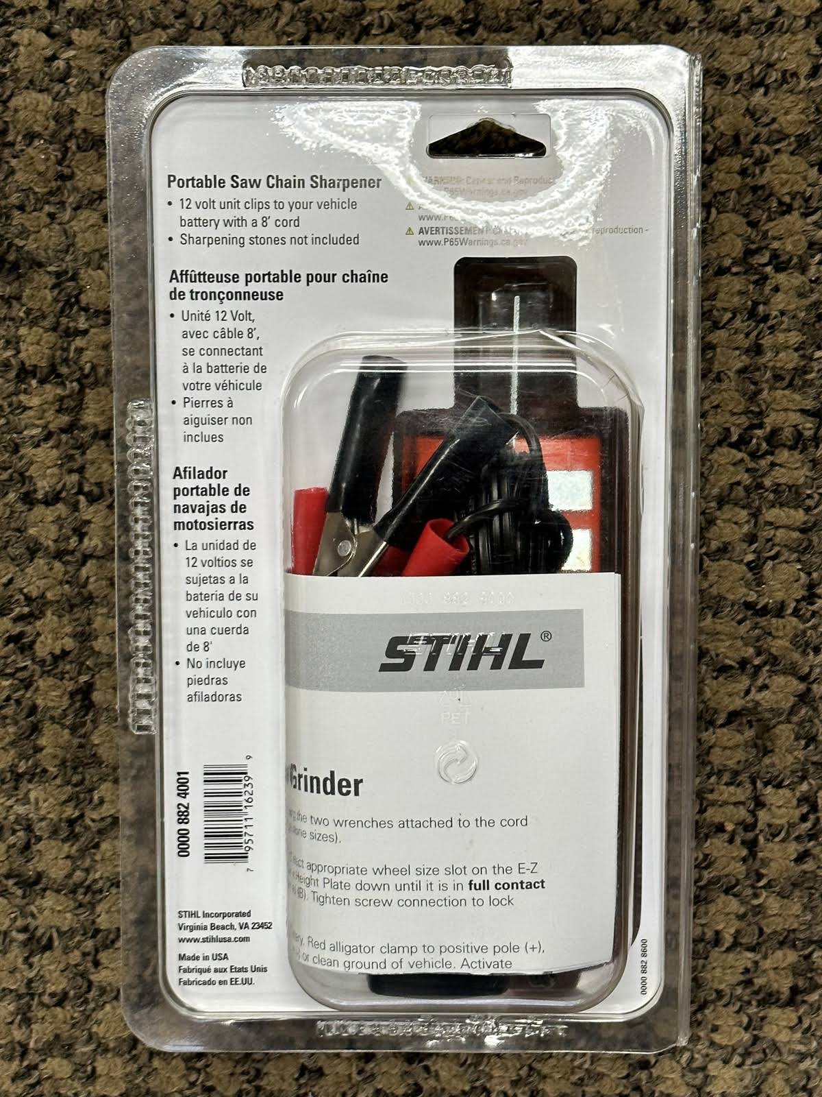 Stihl Portable 12V Saw Chain Grinder/Sharpener
