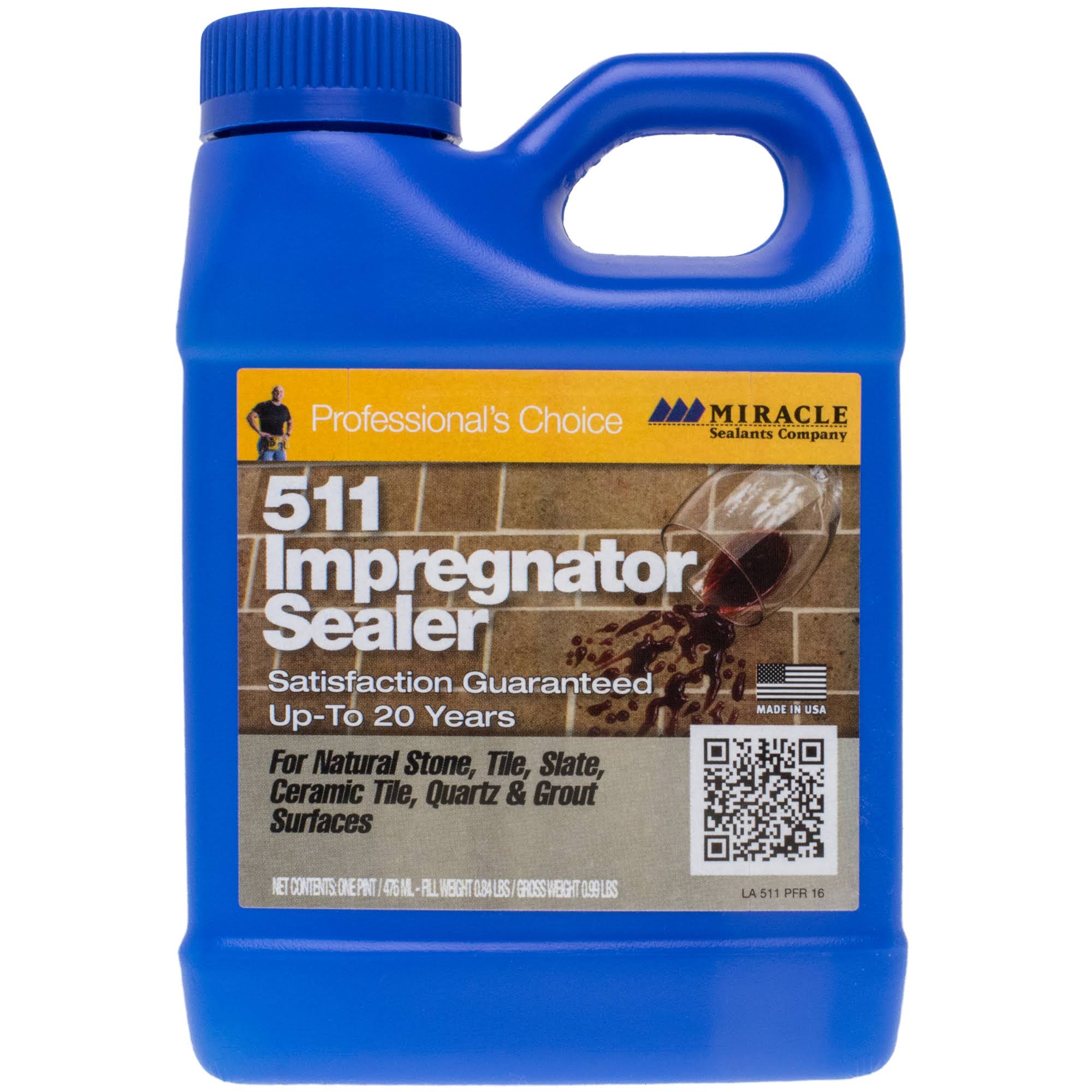 Miracle Sealants 511 Impregnator Penetrating Sealer, 1 qt