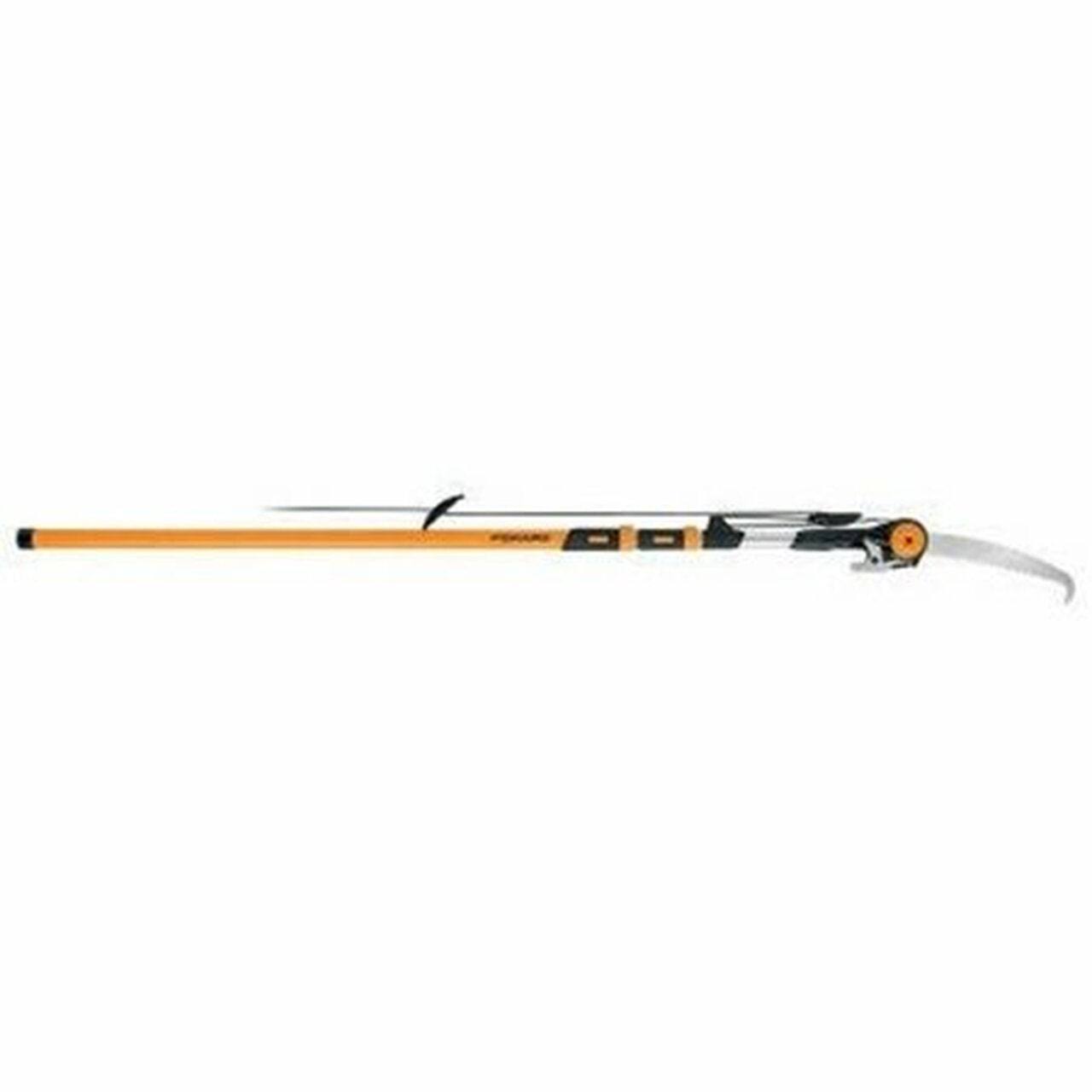 Fiskars 7 16' Chain Drive Extendable Pole Saw & Pruner