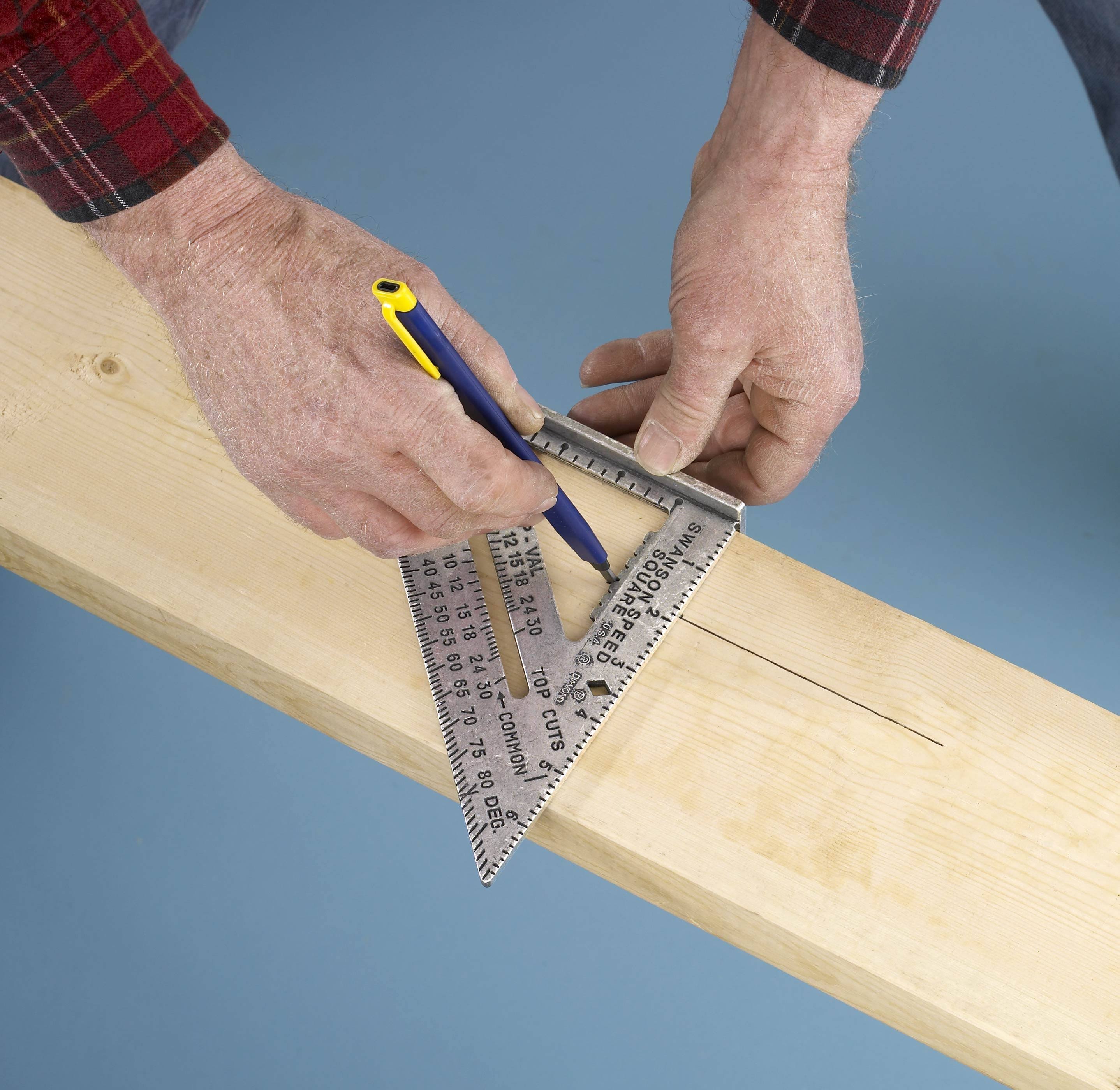 Swanson Tool Company Bulk Speed Square w/Black Markings | S0101-BULK