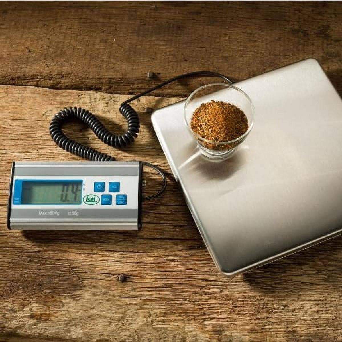 Lem 330 lbs. Stainless Steel Digital Scale