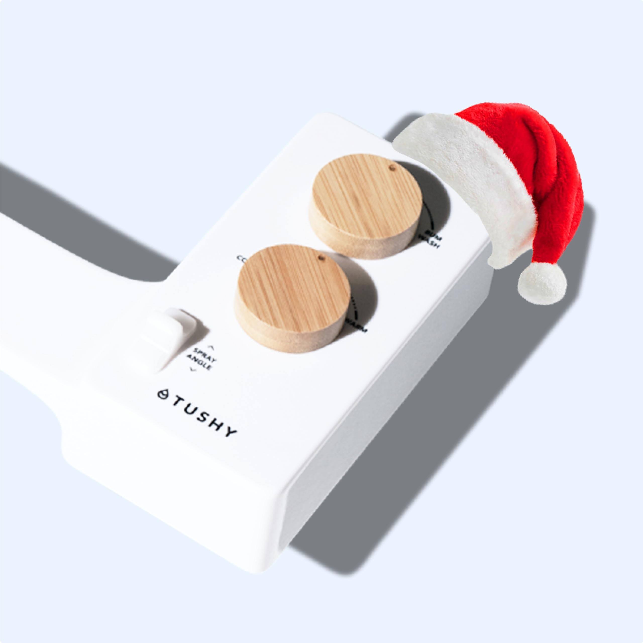 Tushy Spa 3.0 Temperature Control Bidet in Noir/Royale