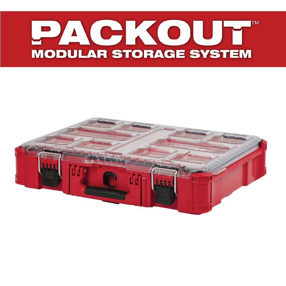 Milwaukee PACKOUT 11-Compartment Small Parts Organizer (3-pack)