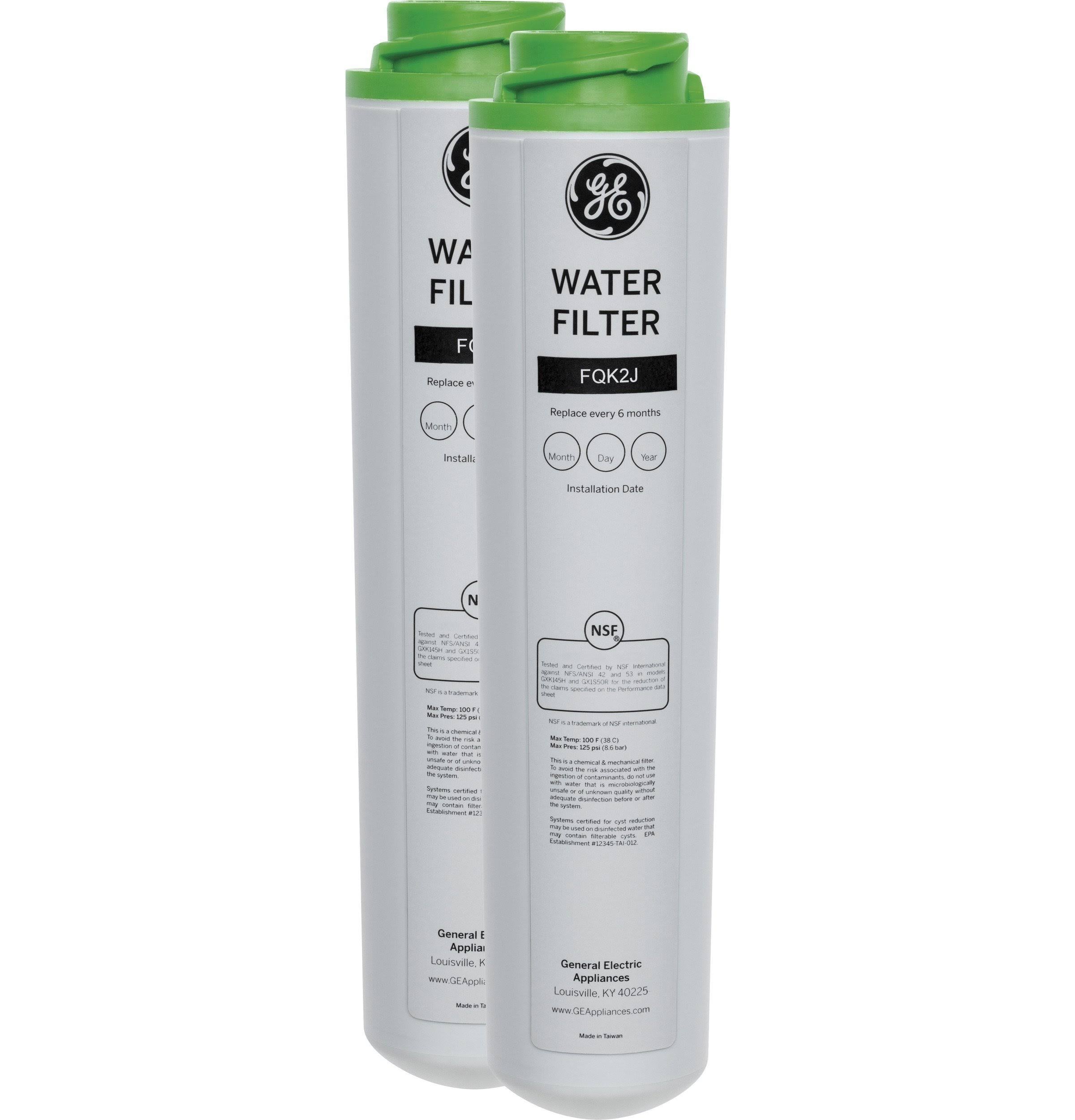 GE FQK2J Dual Flow Replacement Water Filter