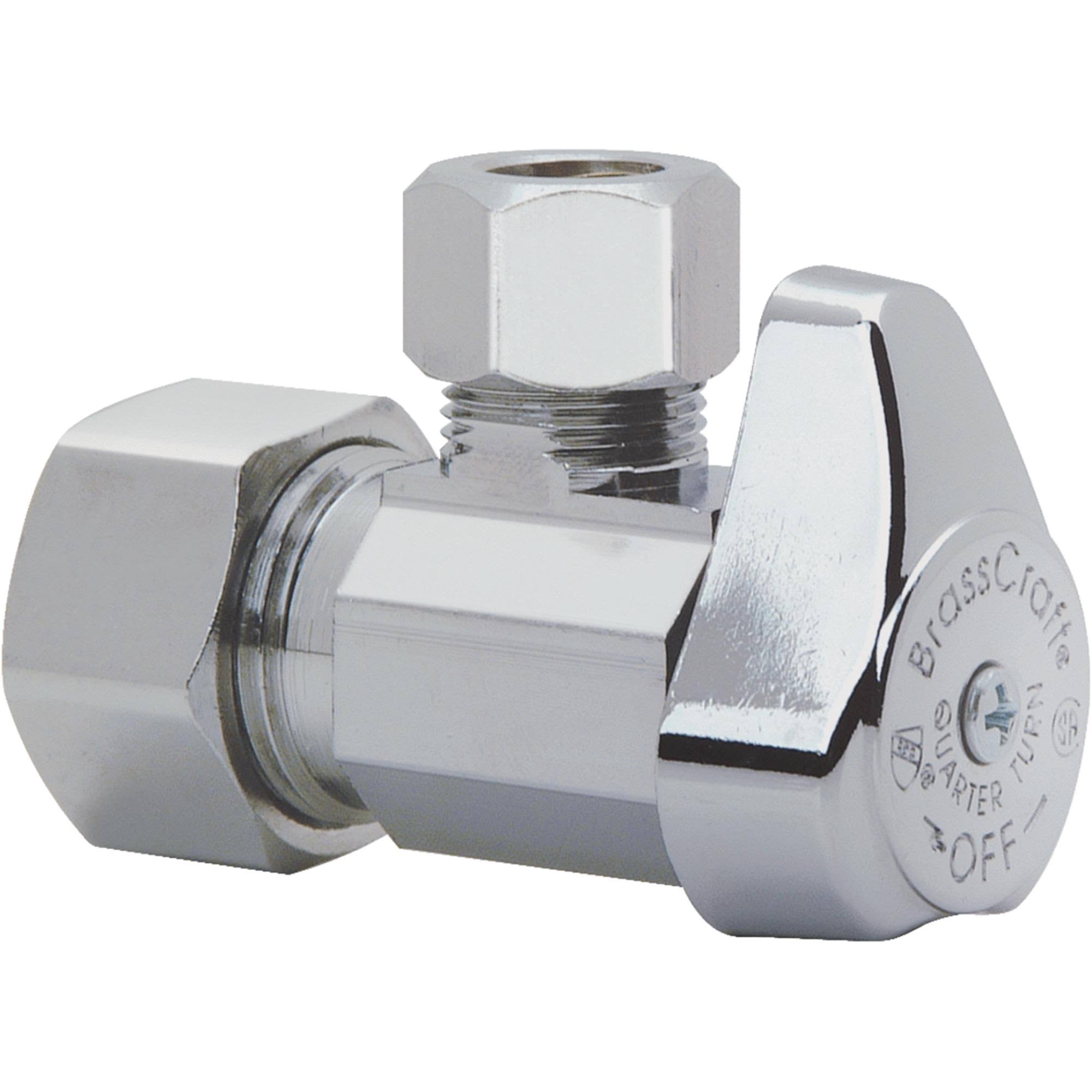 Brass Craft G2CR19X CD Angle Valve, Chrome